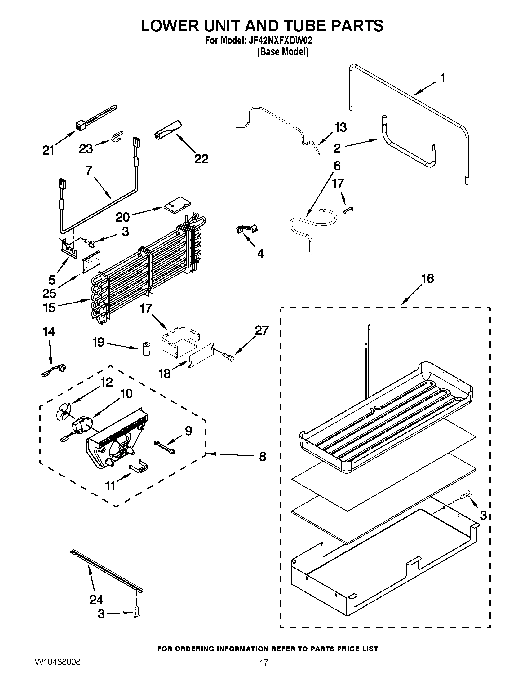 10 - LOWER UNIT AND TUBE PARTS