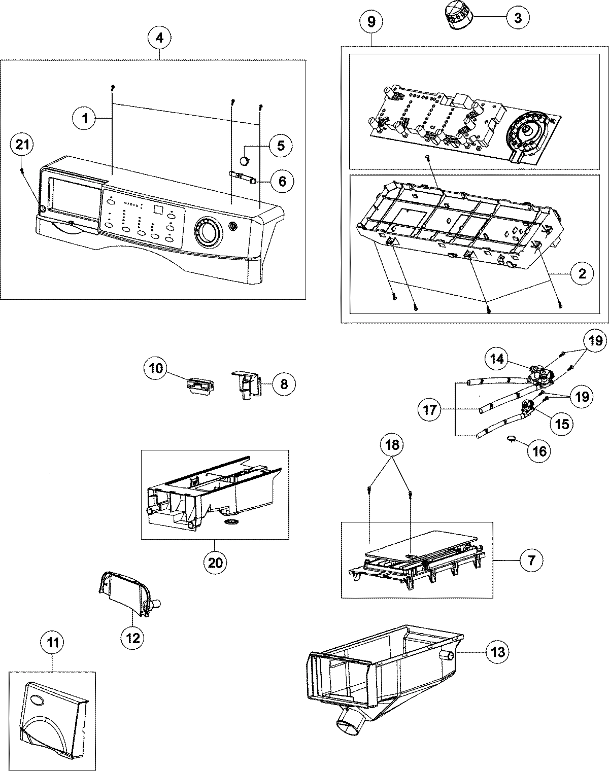 02 - CONTROL BOARD / DISPENSER