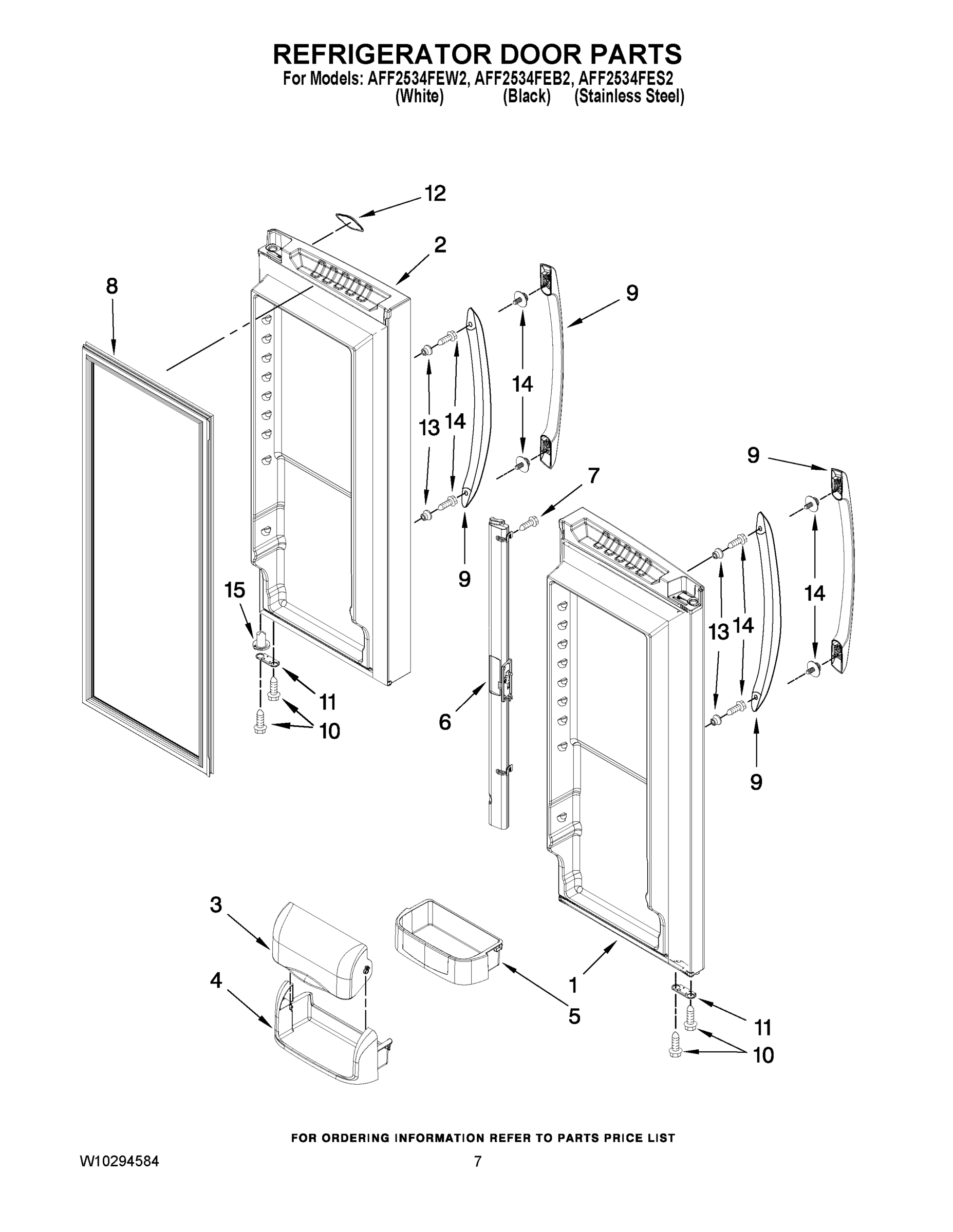 05 - REFRIGERATOR DOOR PARTS