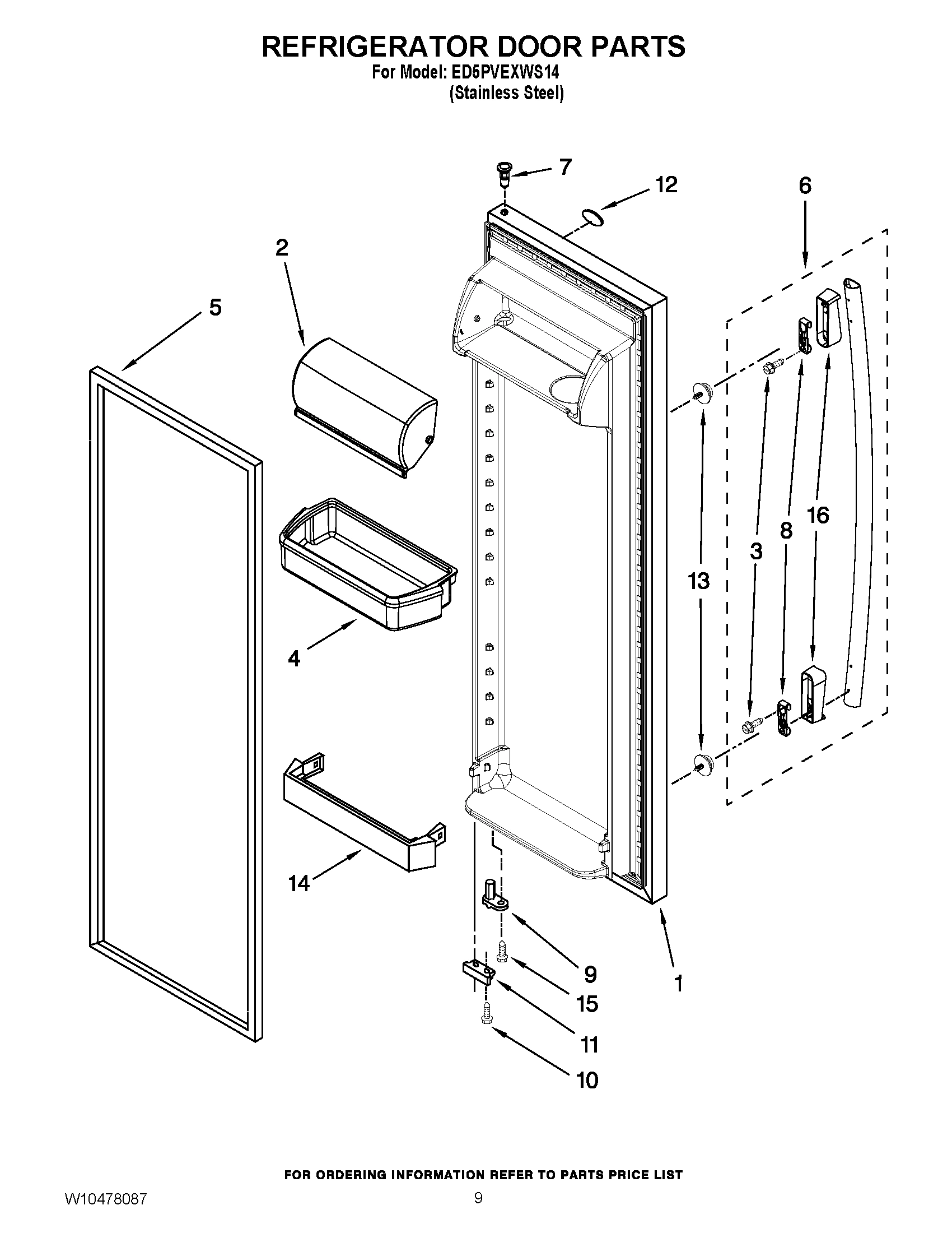 06 - REFRIGERATOR DOOR PARTS