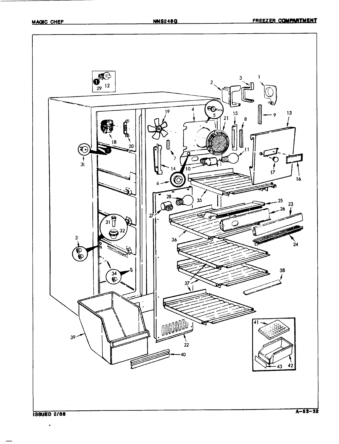 01 - FREEZER COMPARTMENT