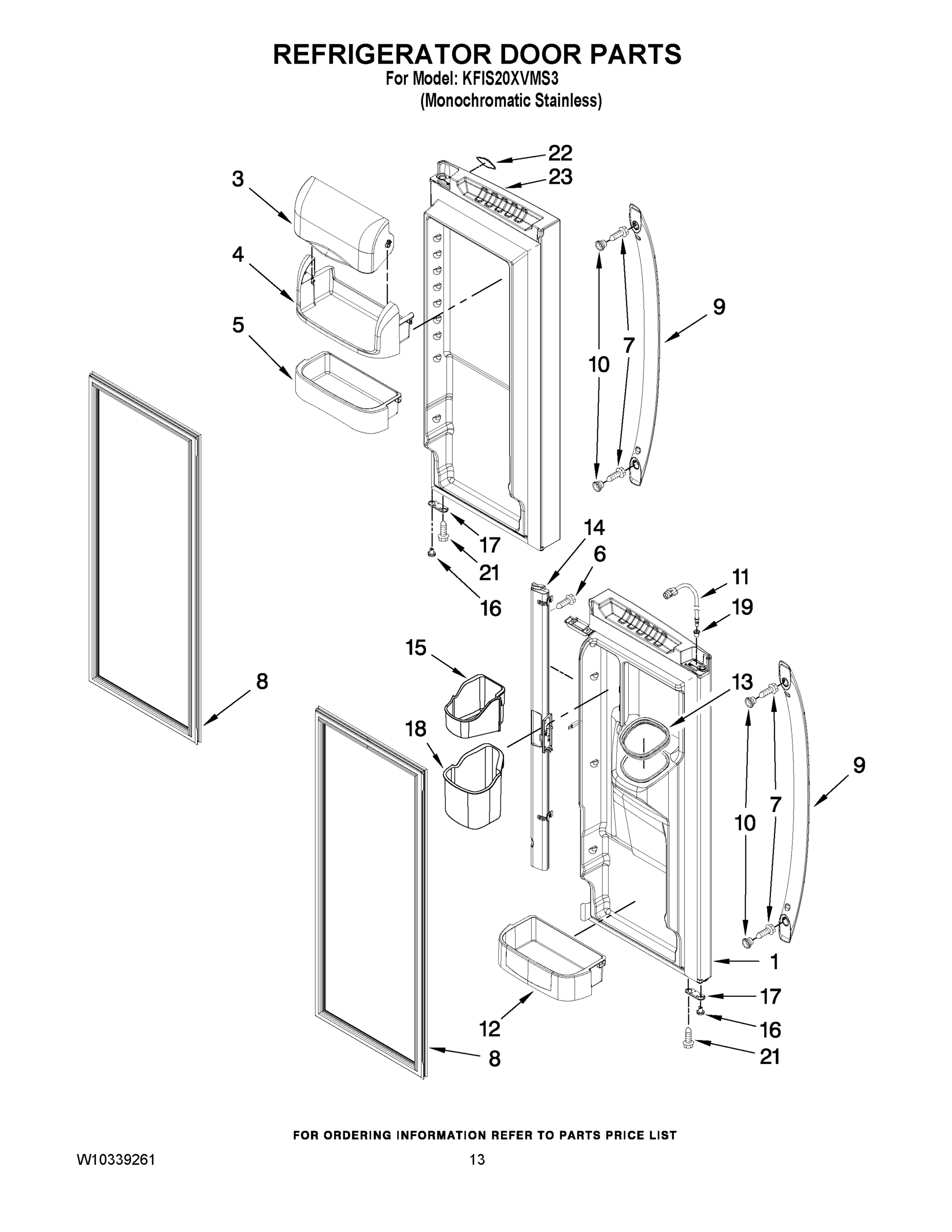07 - REFRIGERATOR DOOR PARTS