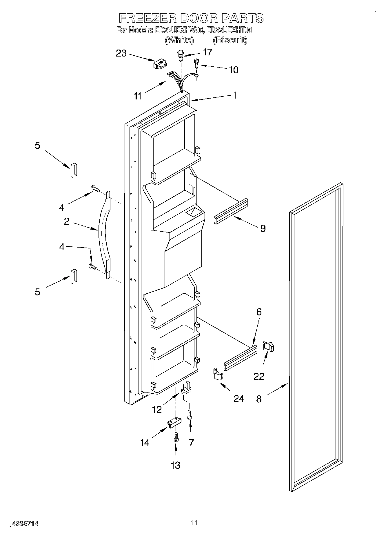 07 - FREEZER DOOR