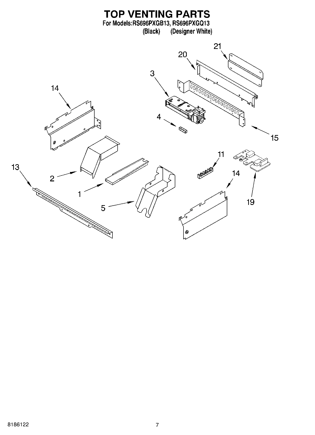 05 - TOP VENTING PARTS