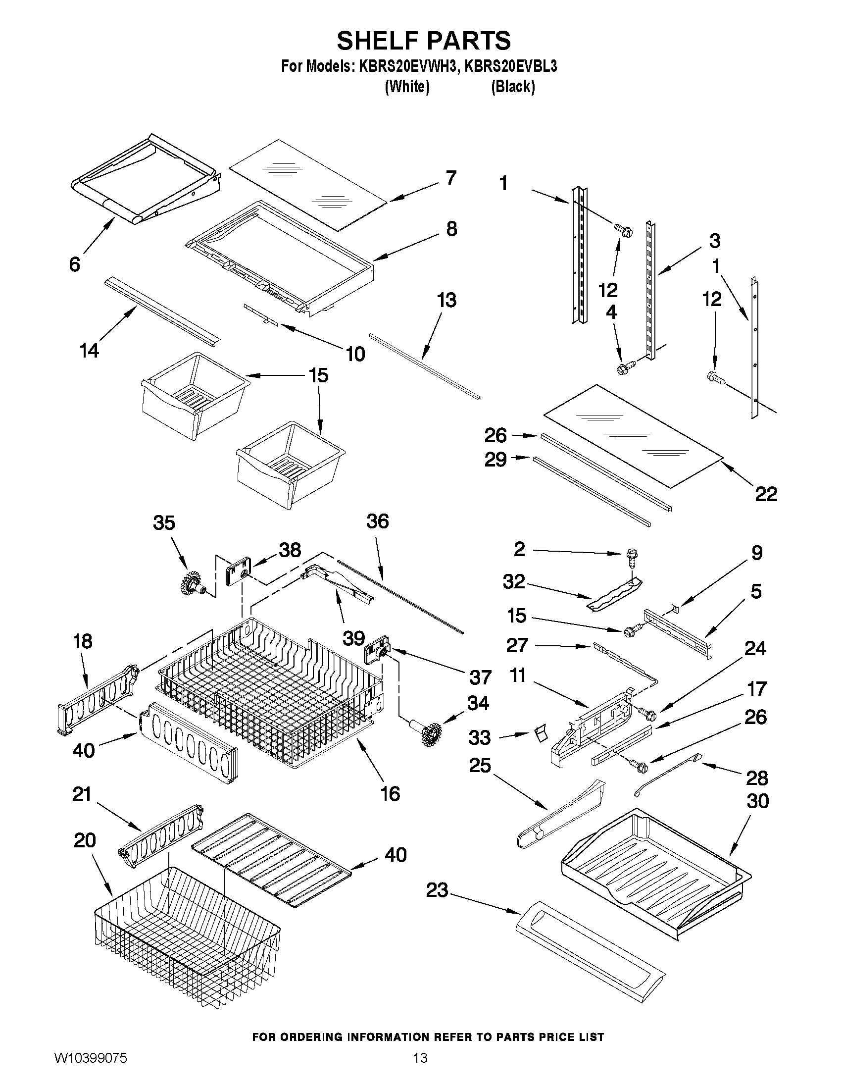 08 - SHELF PARTS