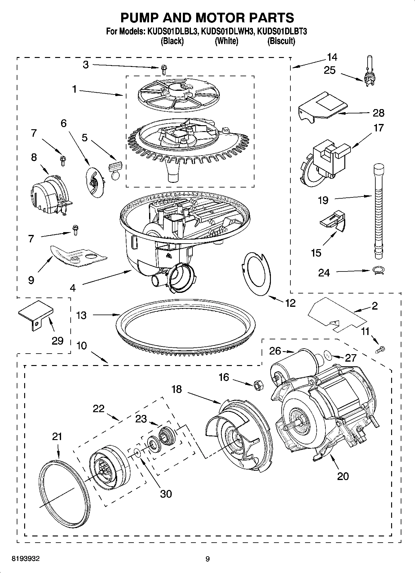 08 - PUMP AND MOTOR PARTS