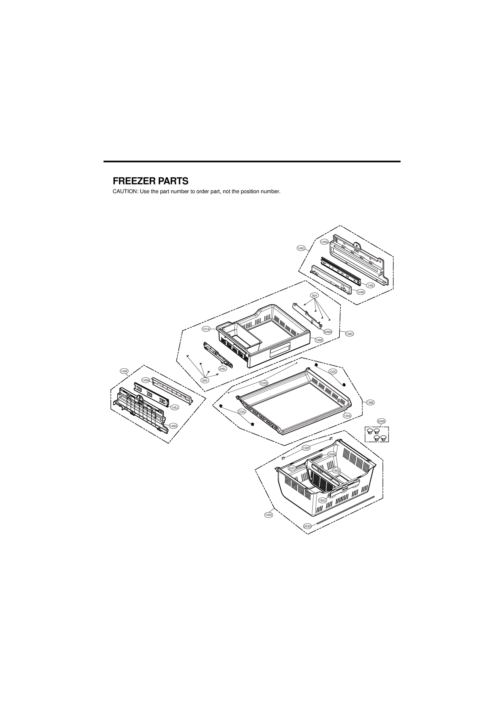 FREEZER PARTS
