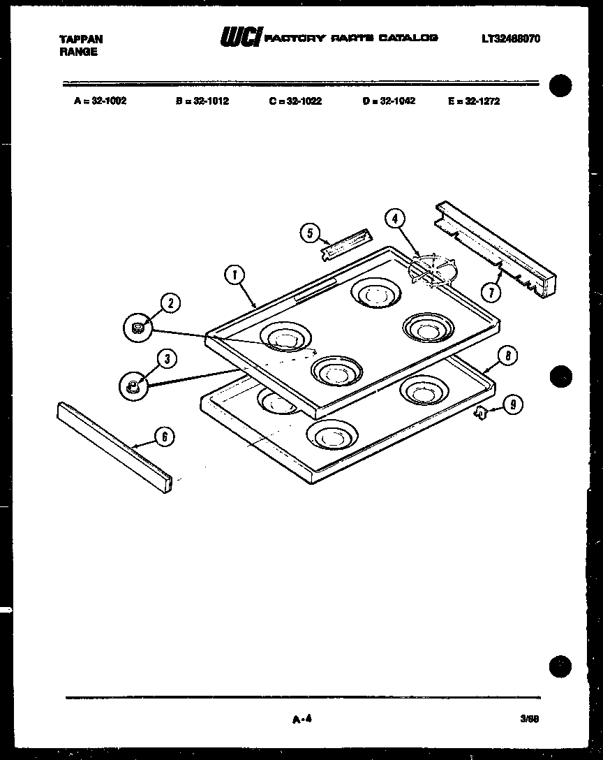 04 - COOKTOP PARTS