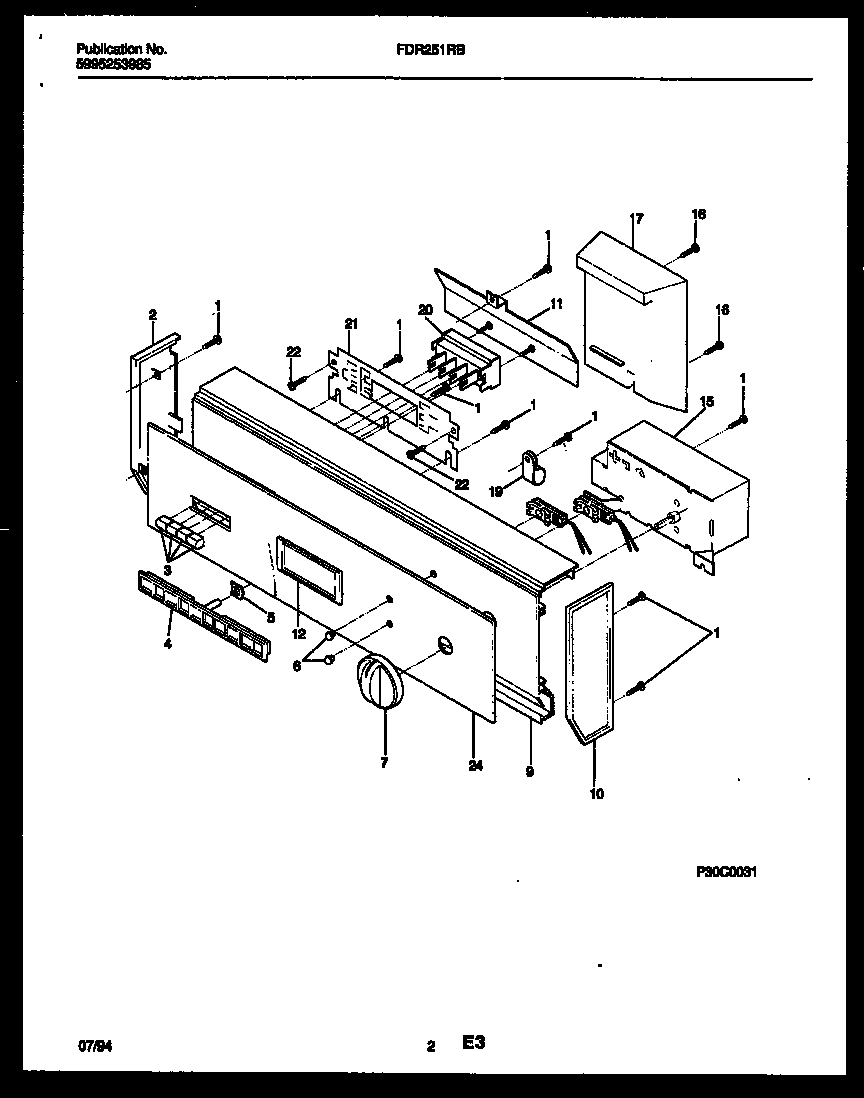 02 - CONSOLE AND CONTROL PARTS