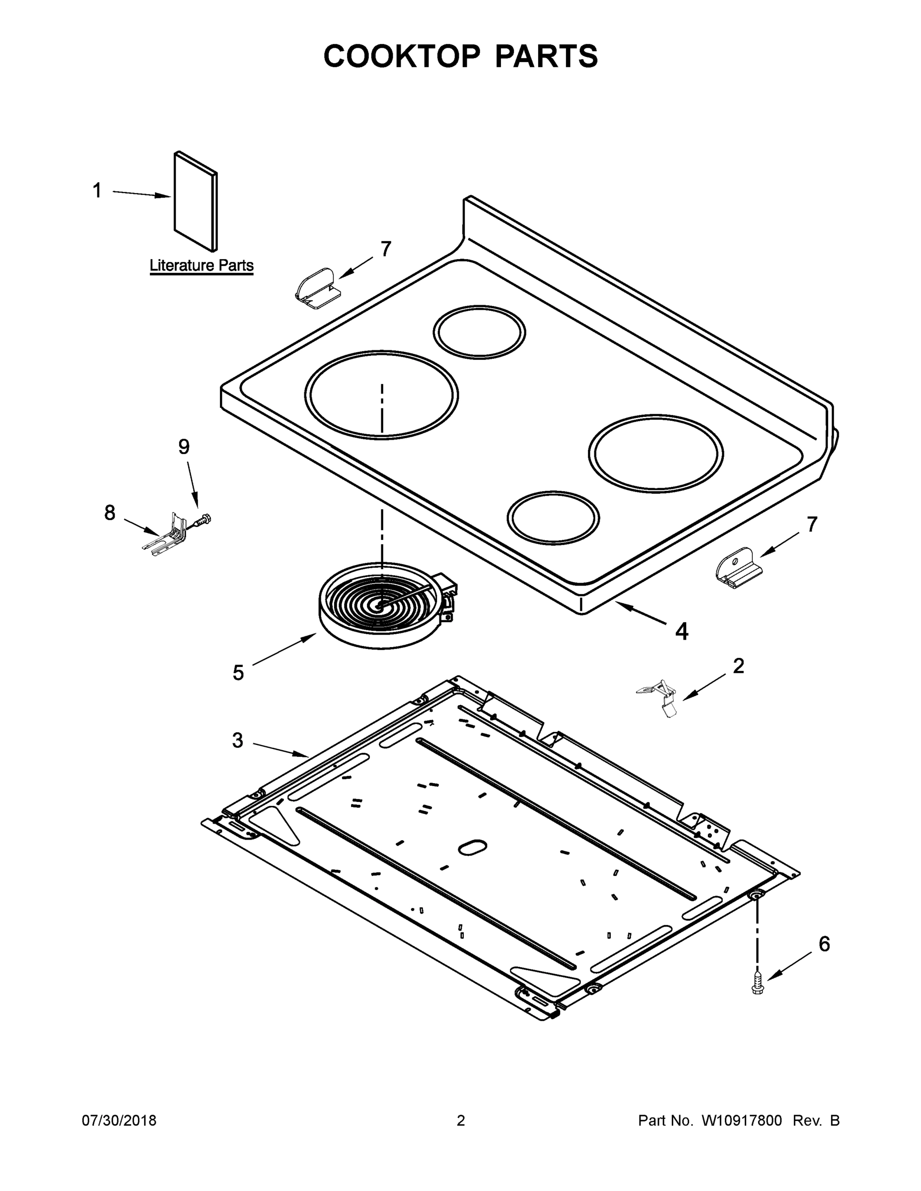 02 - COOKTOP PARTS