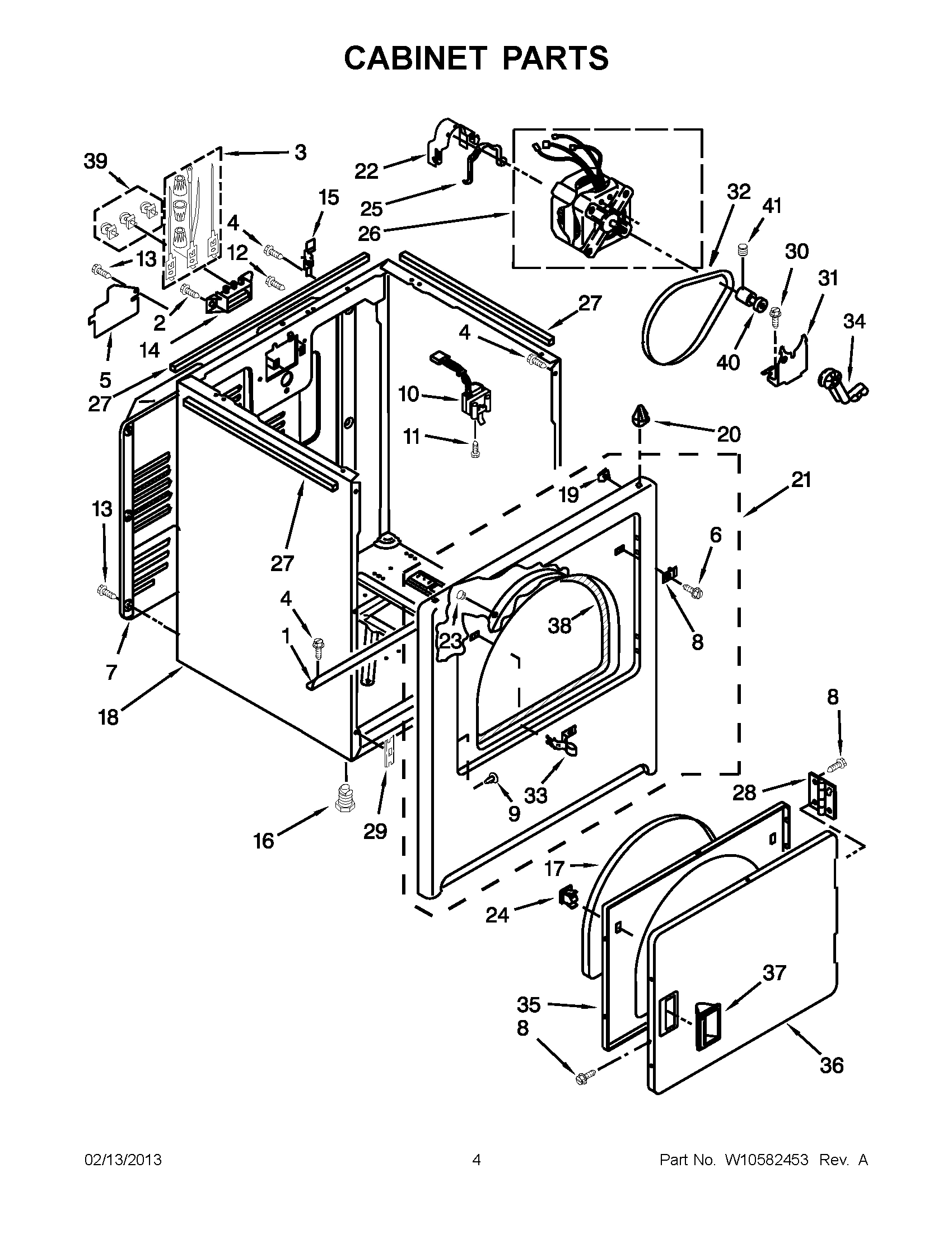 02 - CABINET PARTS