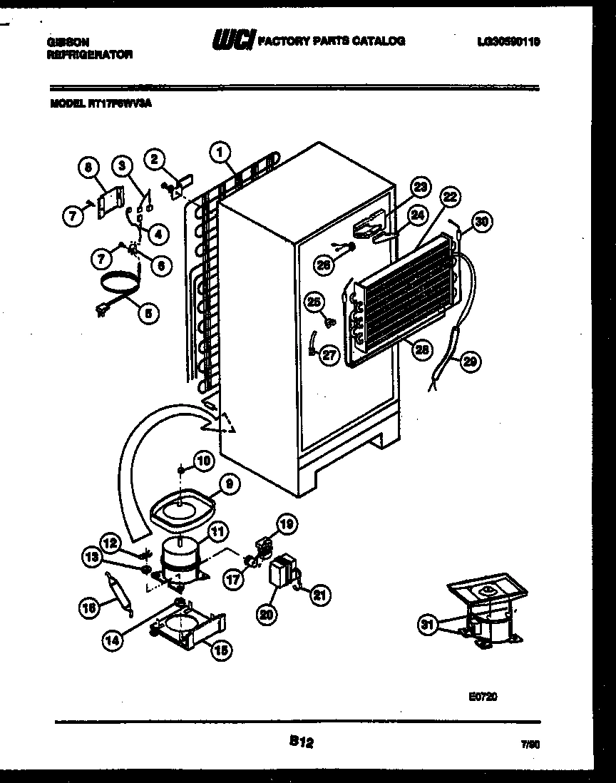 05 - SYSTEM AND AUTOMATIC DEFROST PARTS