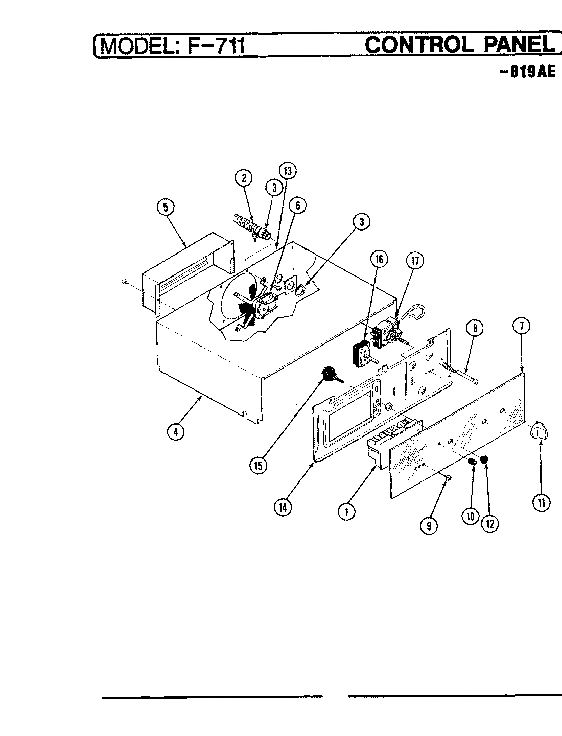 02 - CONTROL PANEL (-819AE)