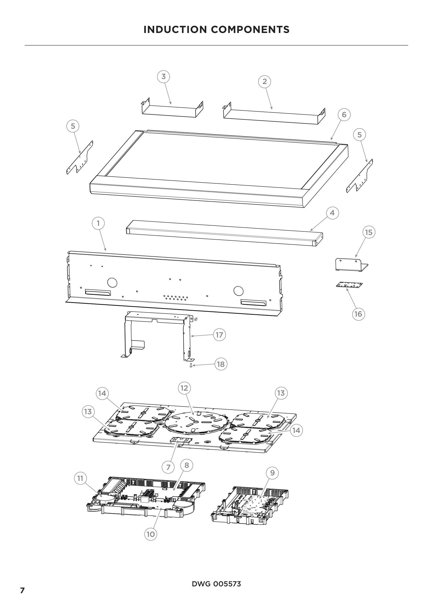 INDUCTION COMPONENTS