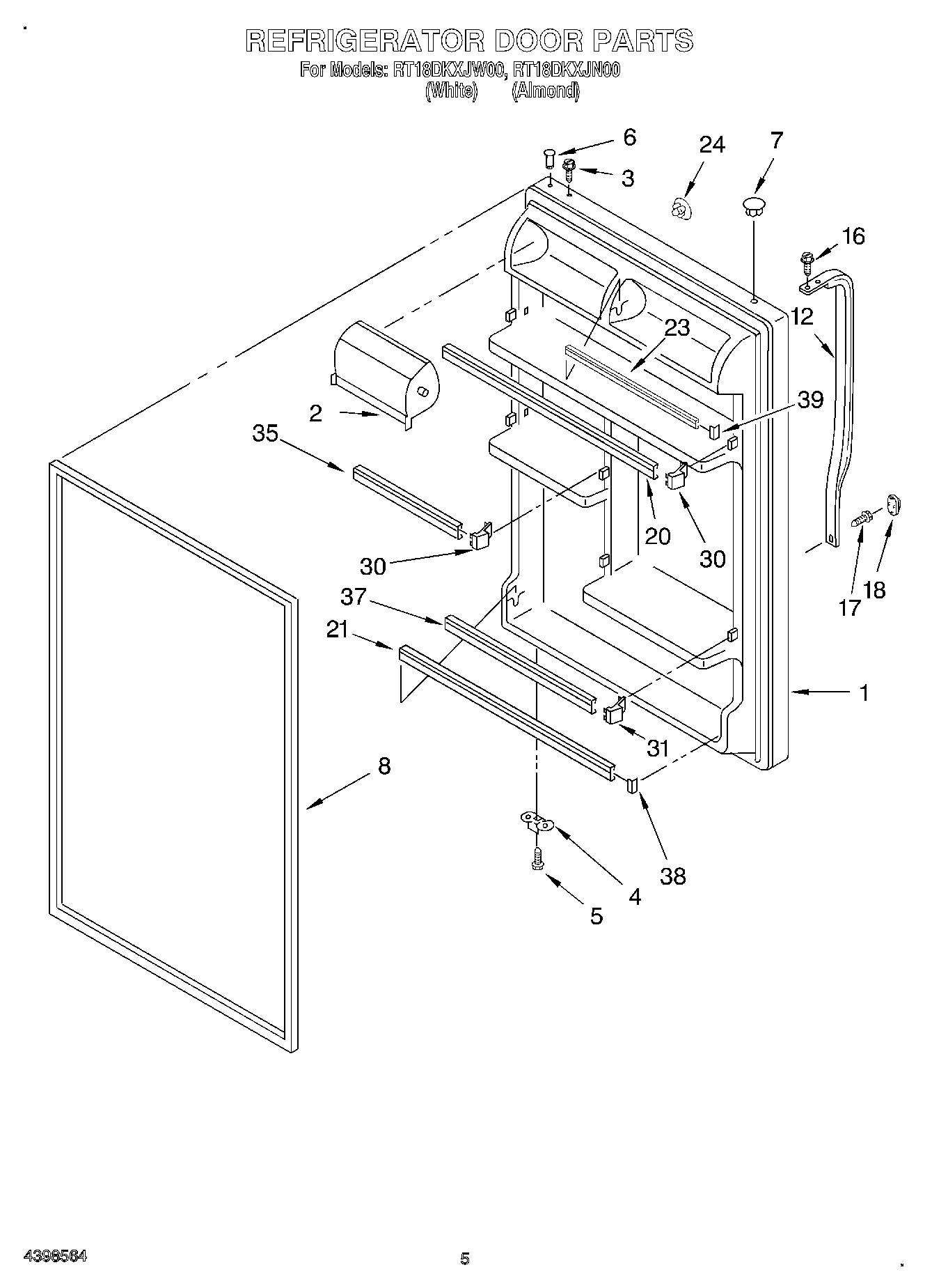 04 - REFRIGERATOR DOOR