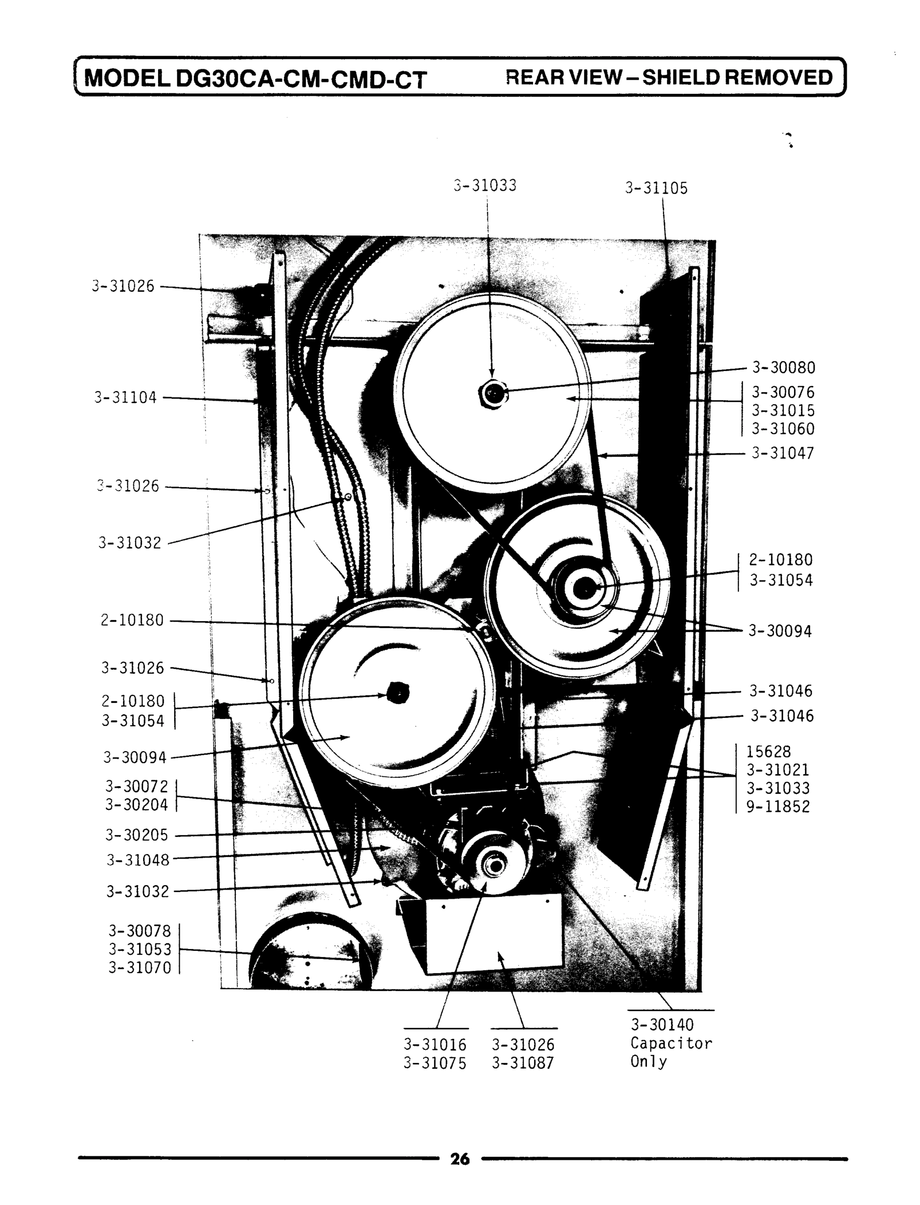 11 - REAR VIEW-SHIELD REMOVED