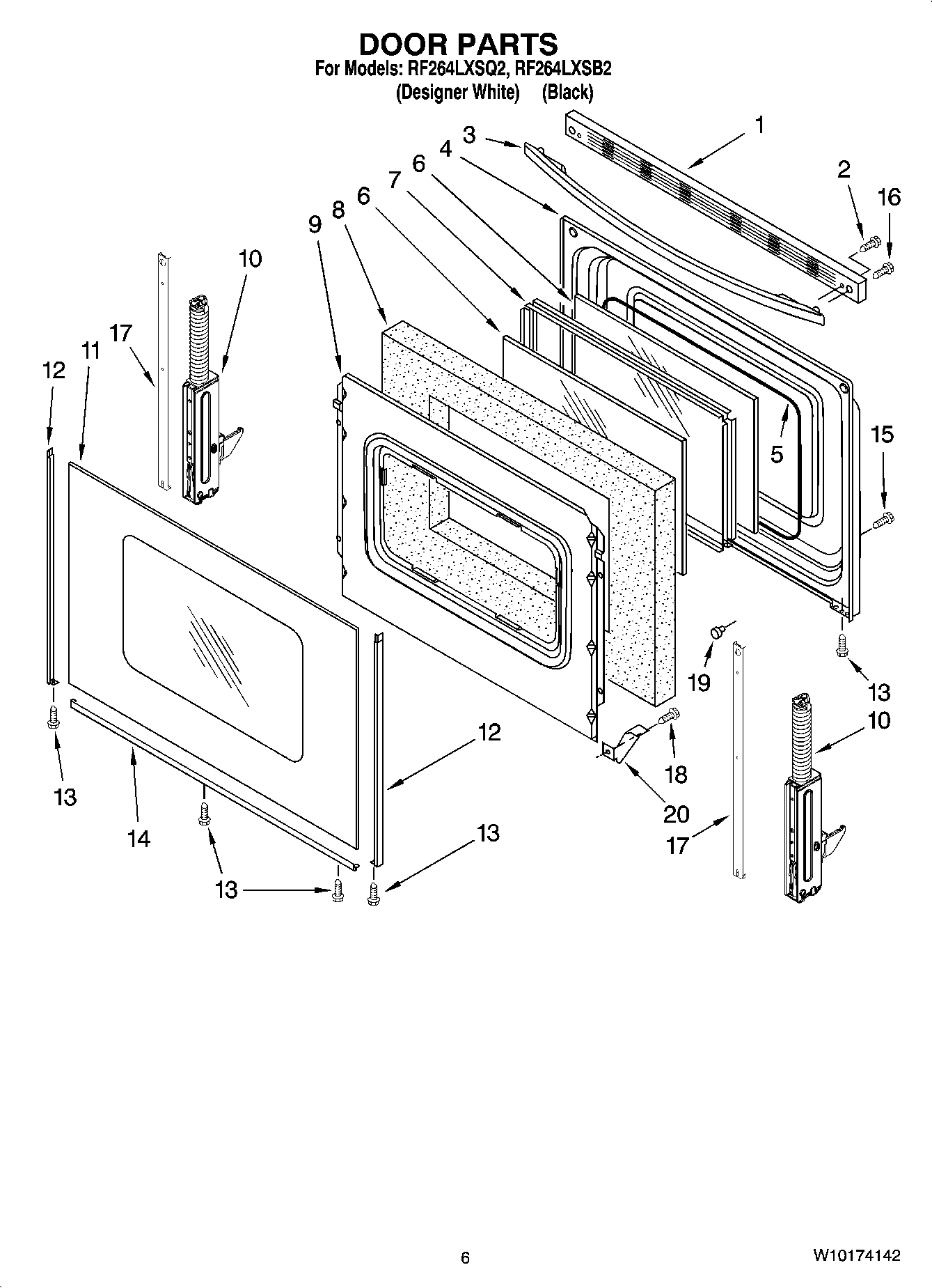 05 - DOOR PARTS, OPTIONAL PARTS (NOT INCLUDED)