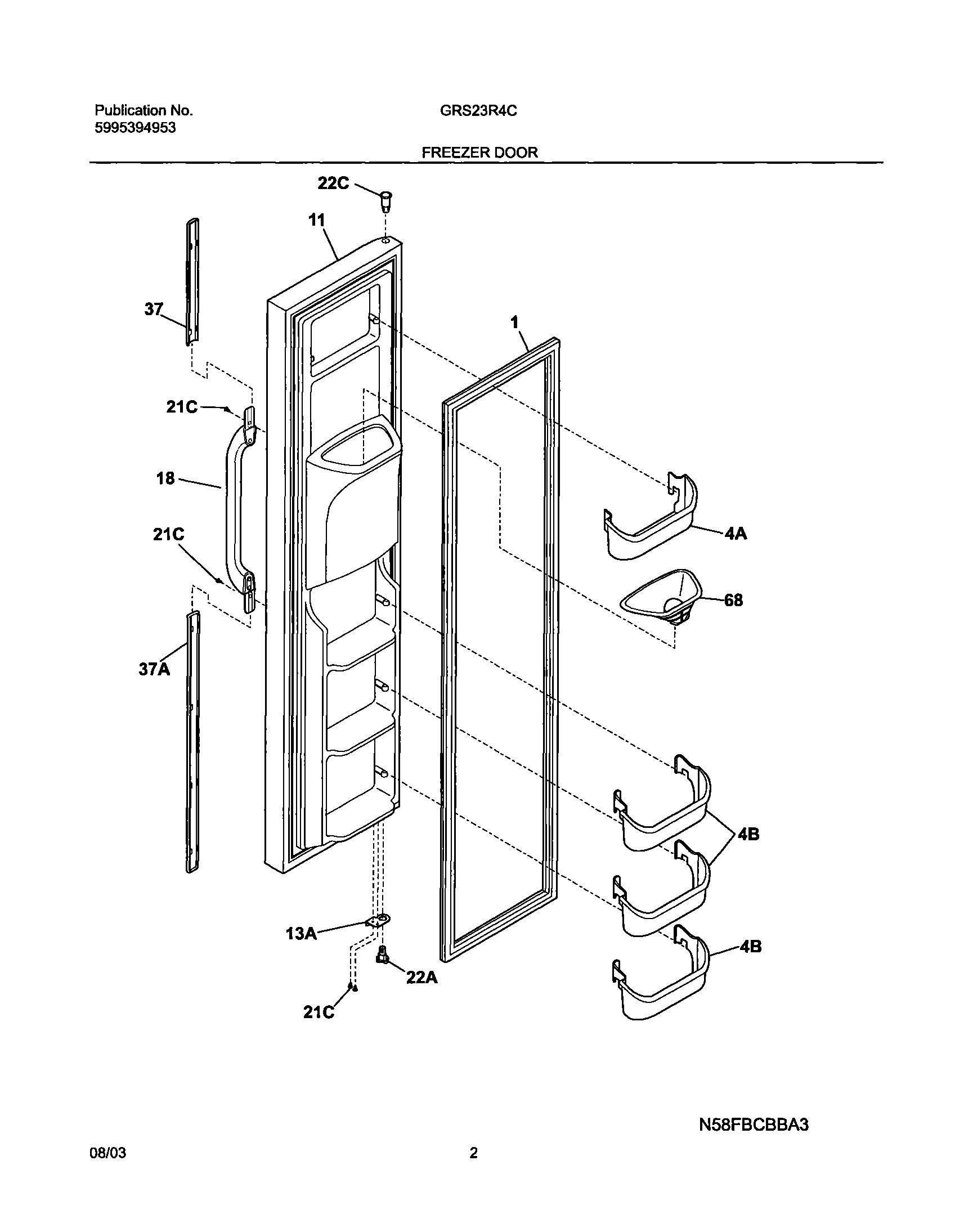 03 - FREEZER DOOR