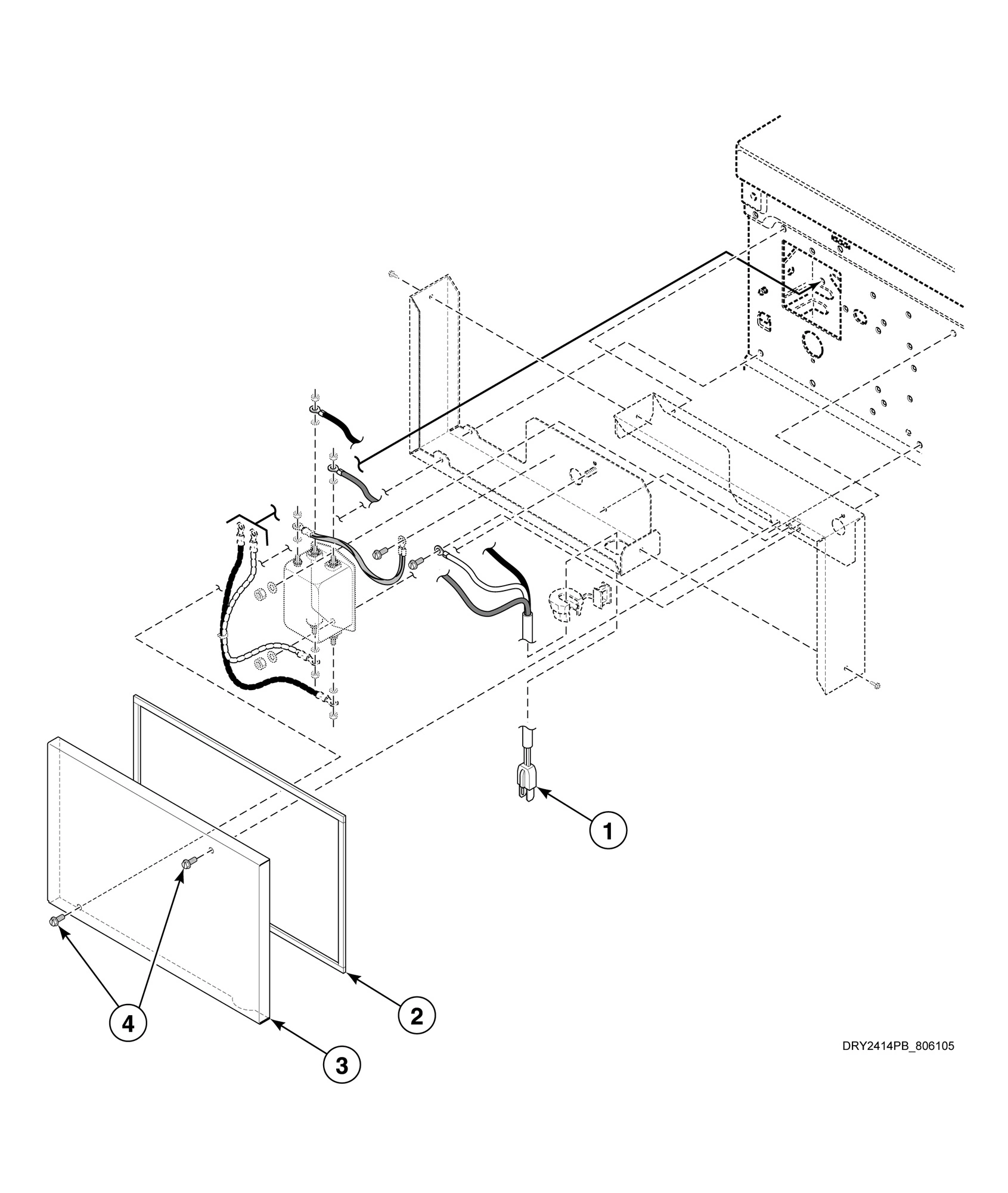 Dryer Junction Box (Drawing 2 of 3)
