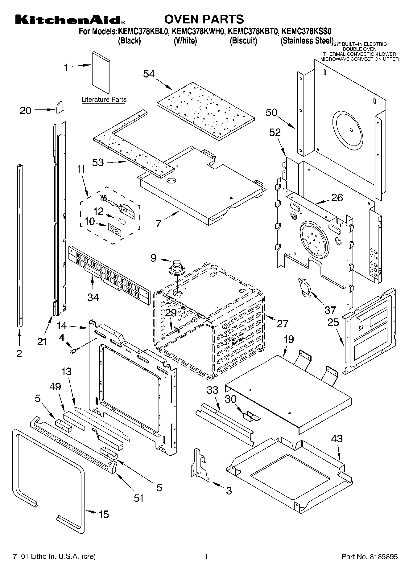 01 - OVEN, LITERATURE