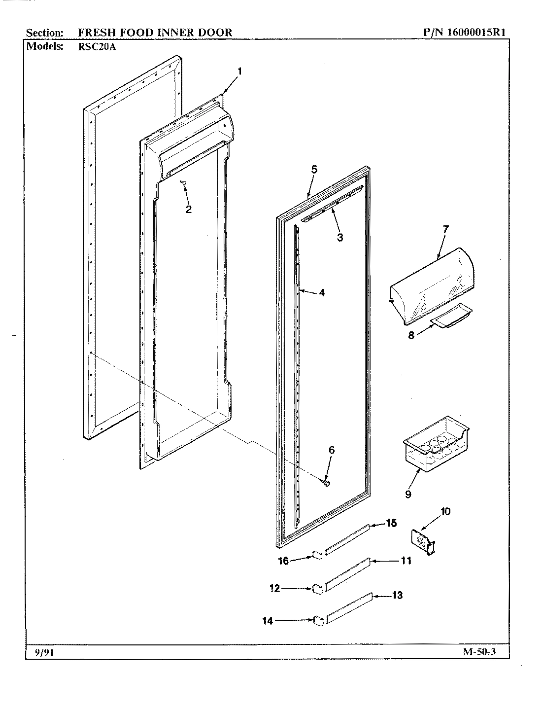 06 - FRESH FOOD INNER DOOR