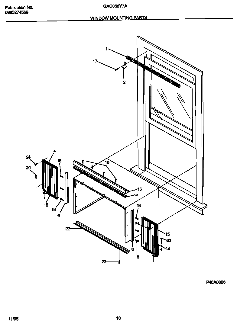 06 - WINDOW MOUNTING PARTS