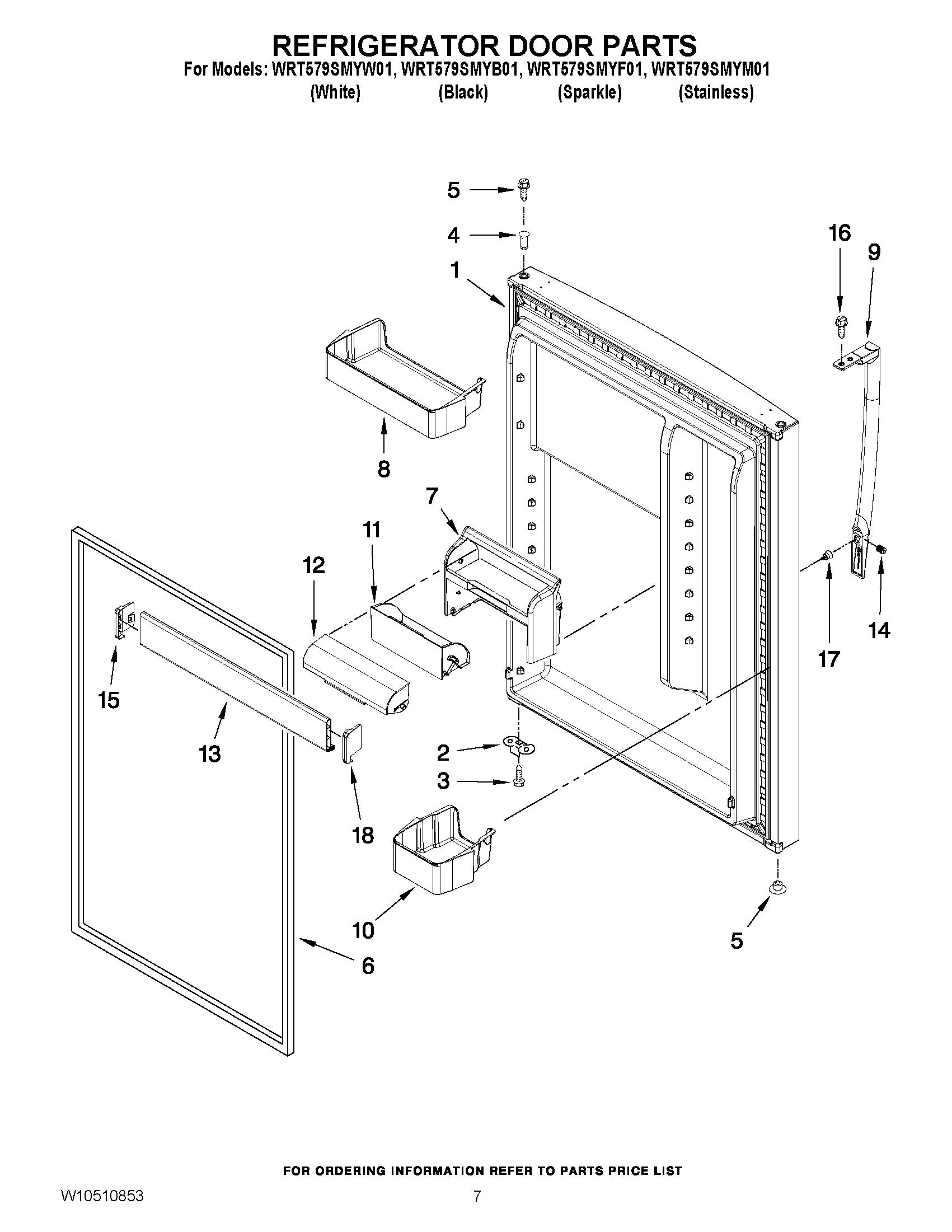 05 - REFRIGERATOR DOOR PARTS