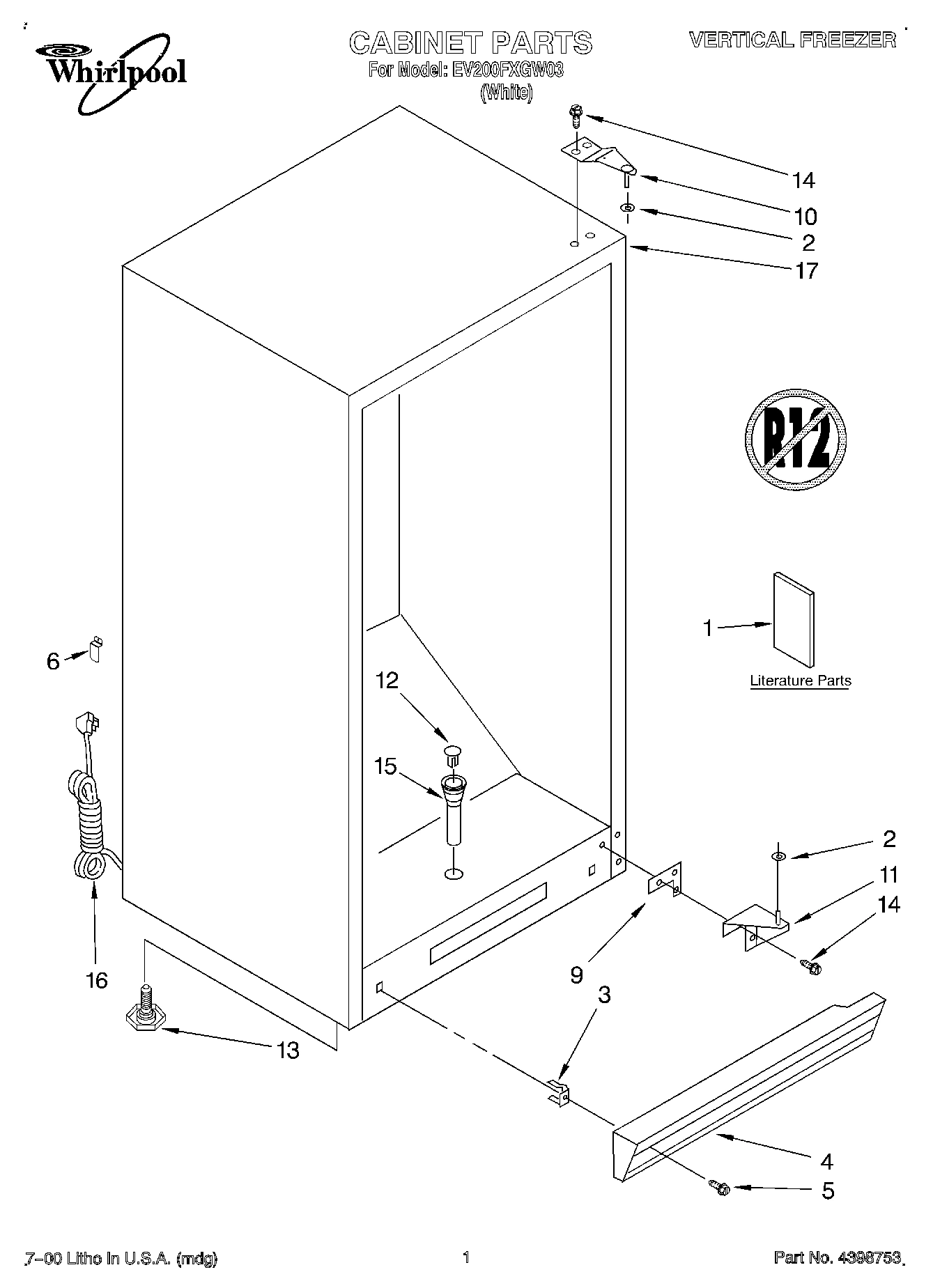 01 - CABINET, LITERATURE