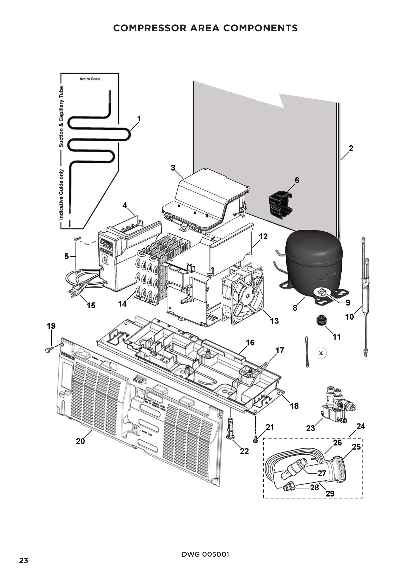 COMPRESSOR AREA COMPONENTS