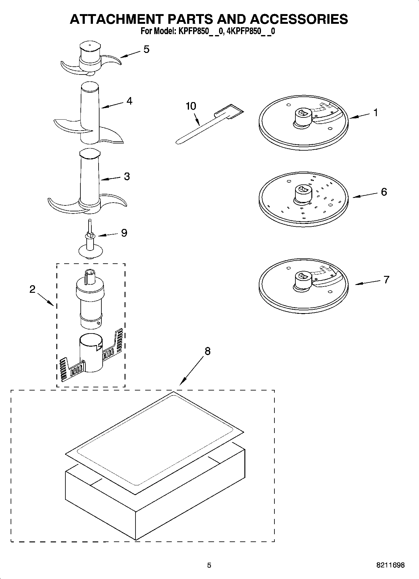 04 - ATTACHMENT PARTS AND ACCESSORIES