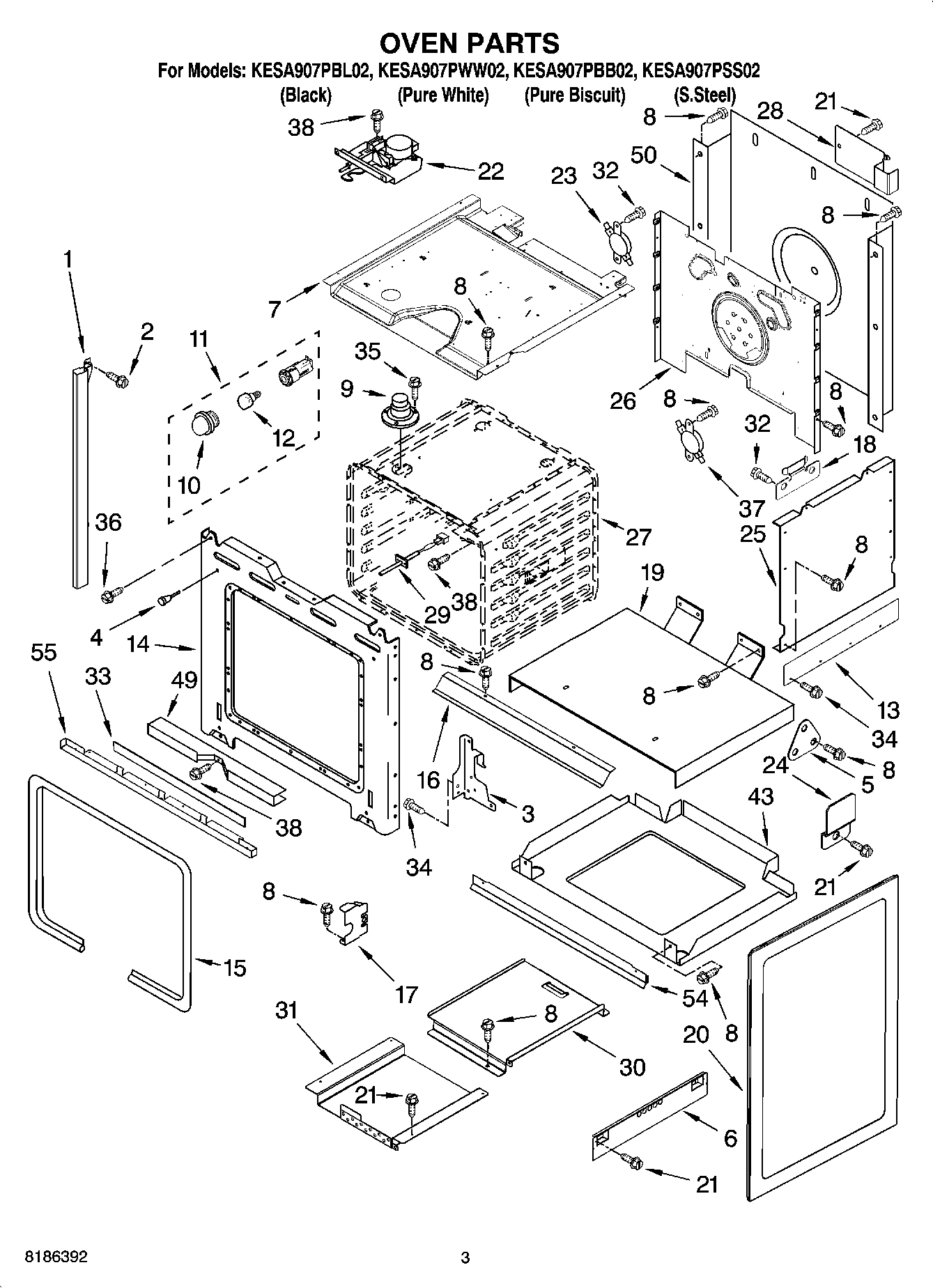 03 - OVEN PARTS