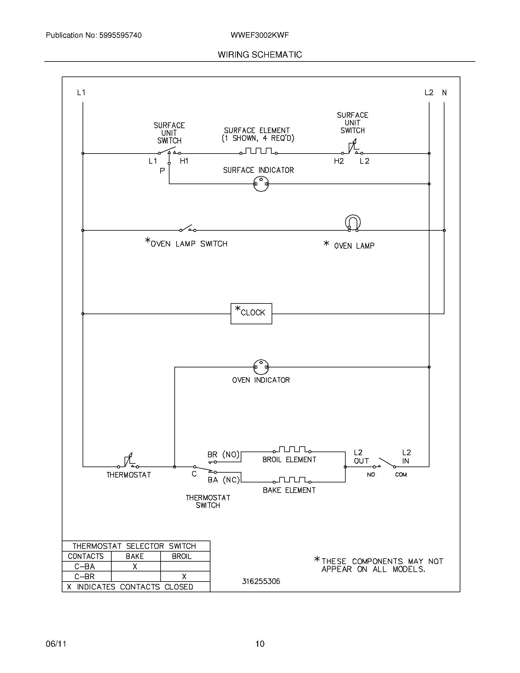 10 - WIRING SCHEMATIC