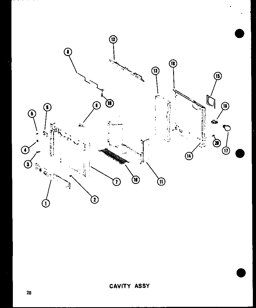 01 - CAVITY ASSY