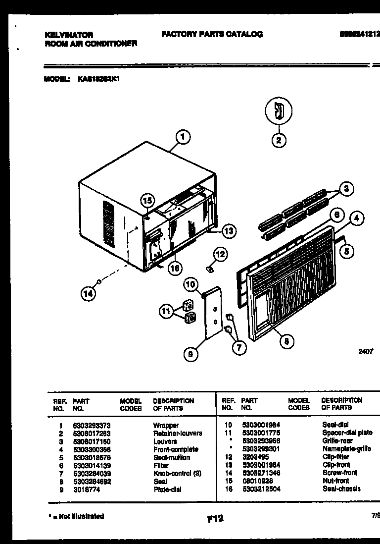02 - CABINET PARTS