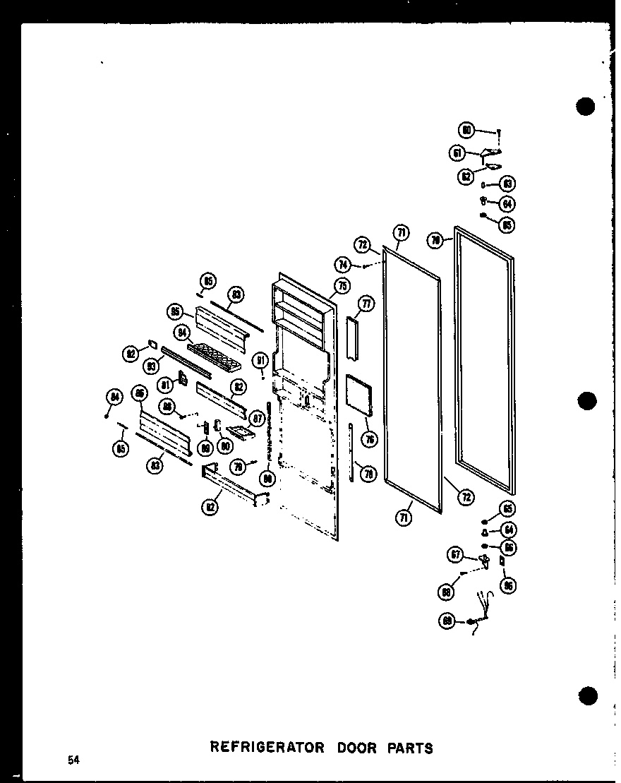 12 - REF DOOR PARTS