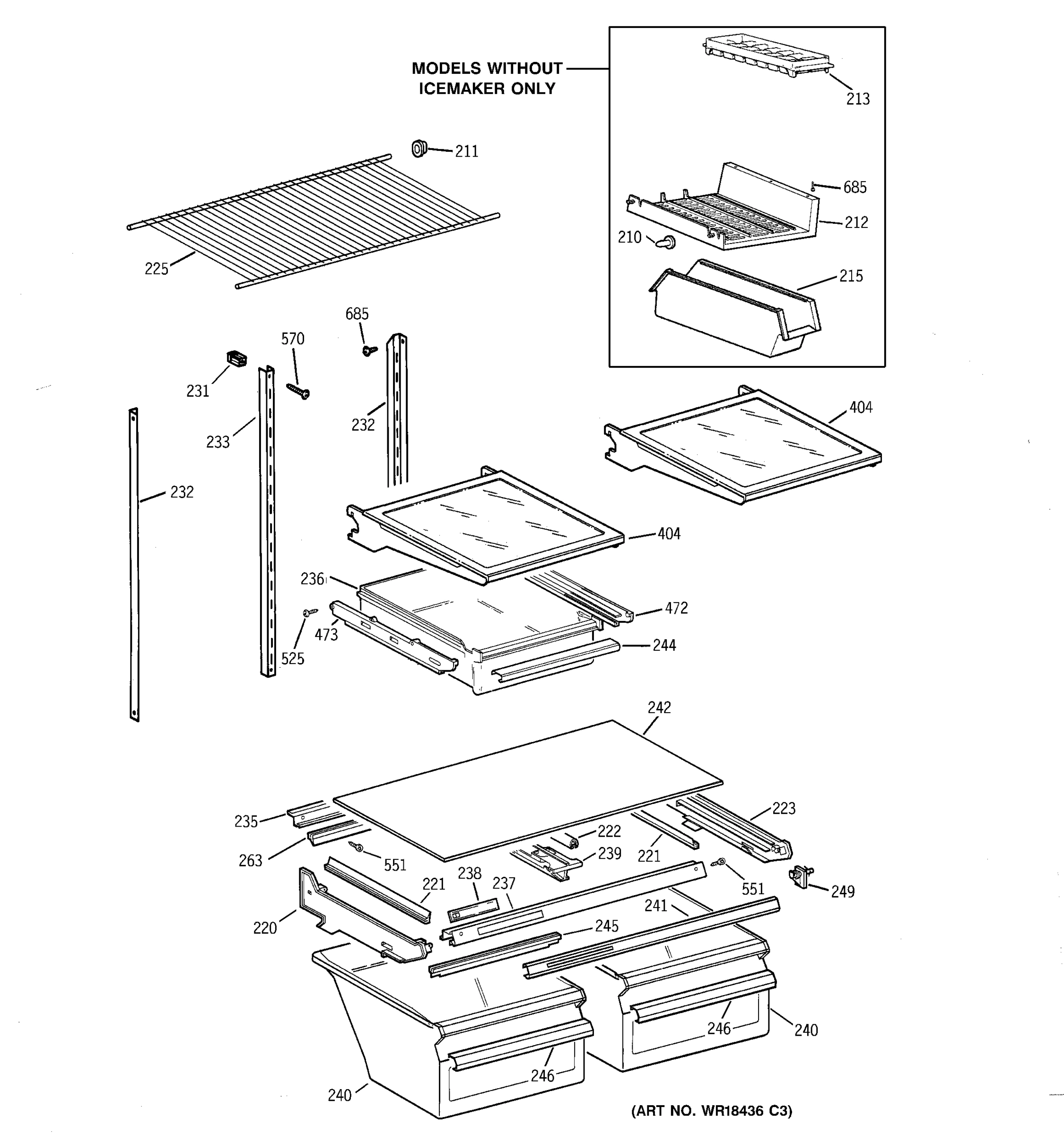 SHELF PARTS