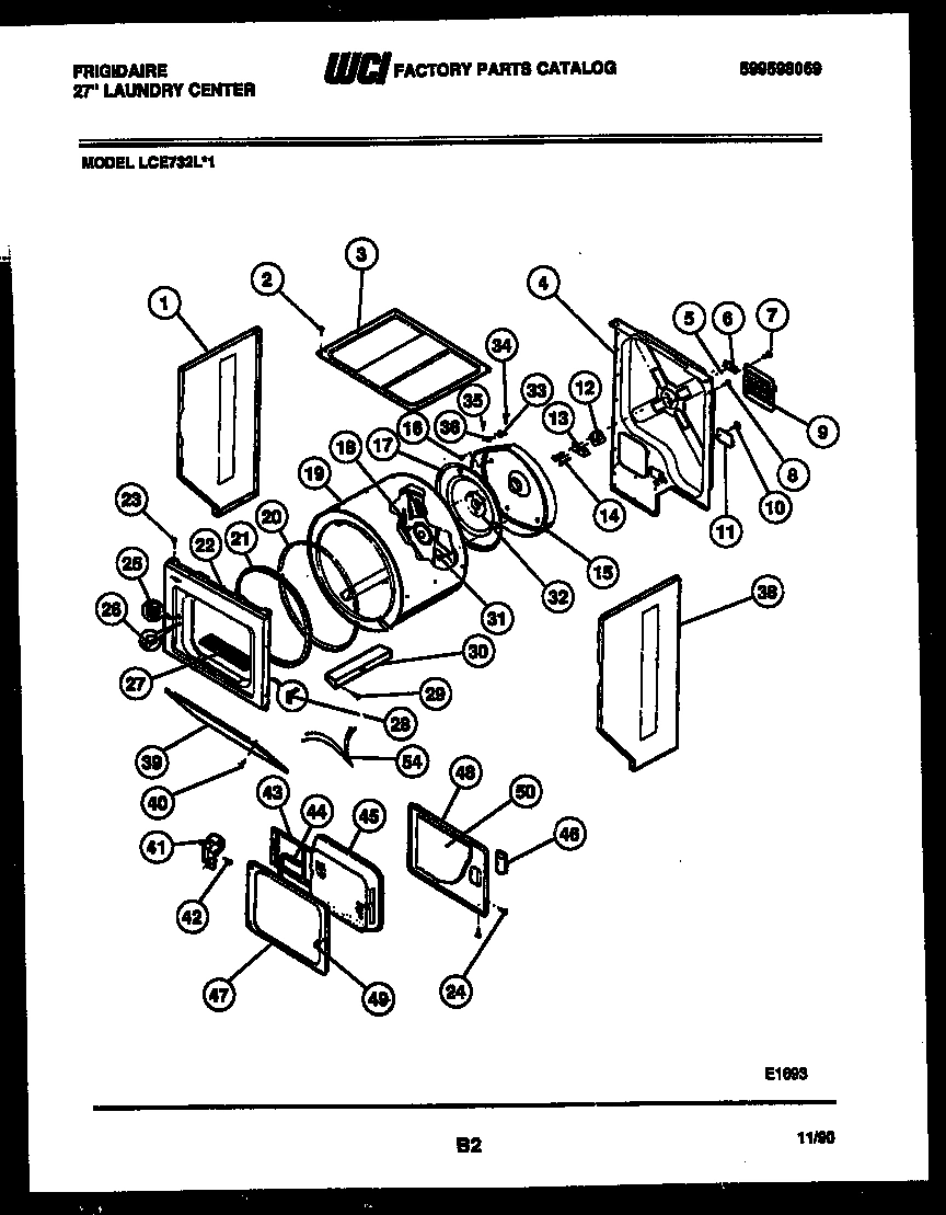 02 - CABINET AND COMPONENT PARTS