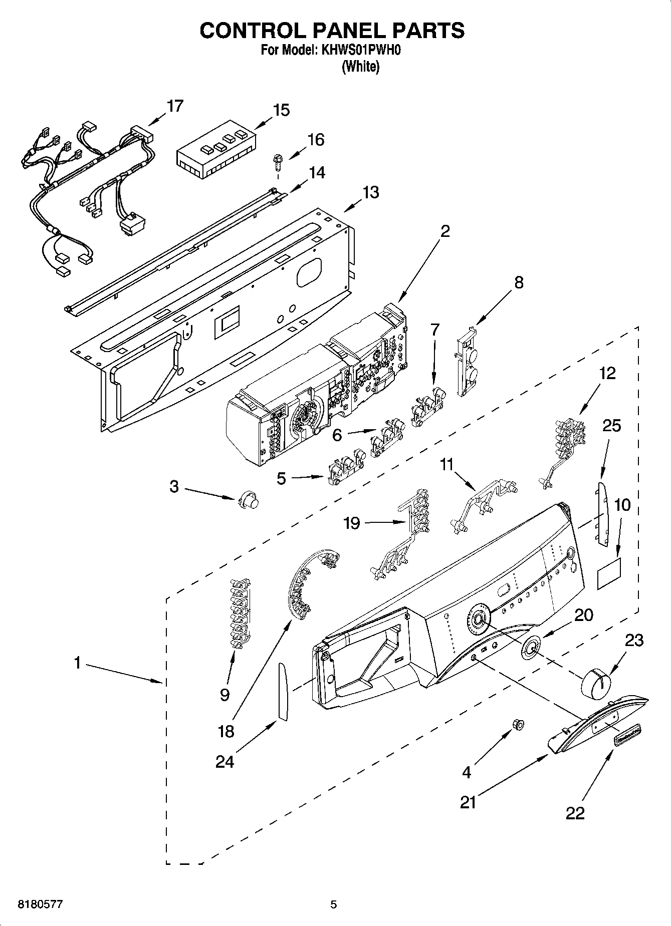 03 - CONTROL PANEL PARTS