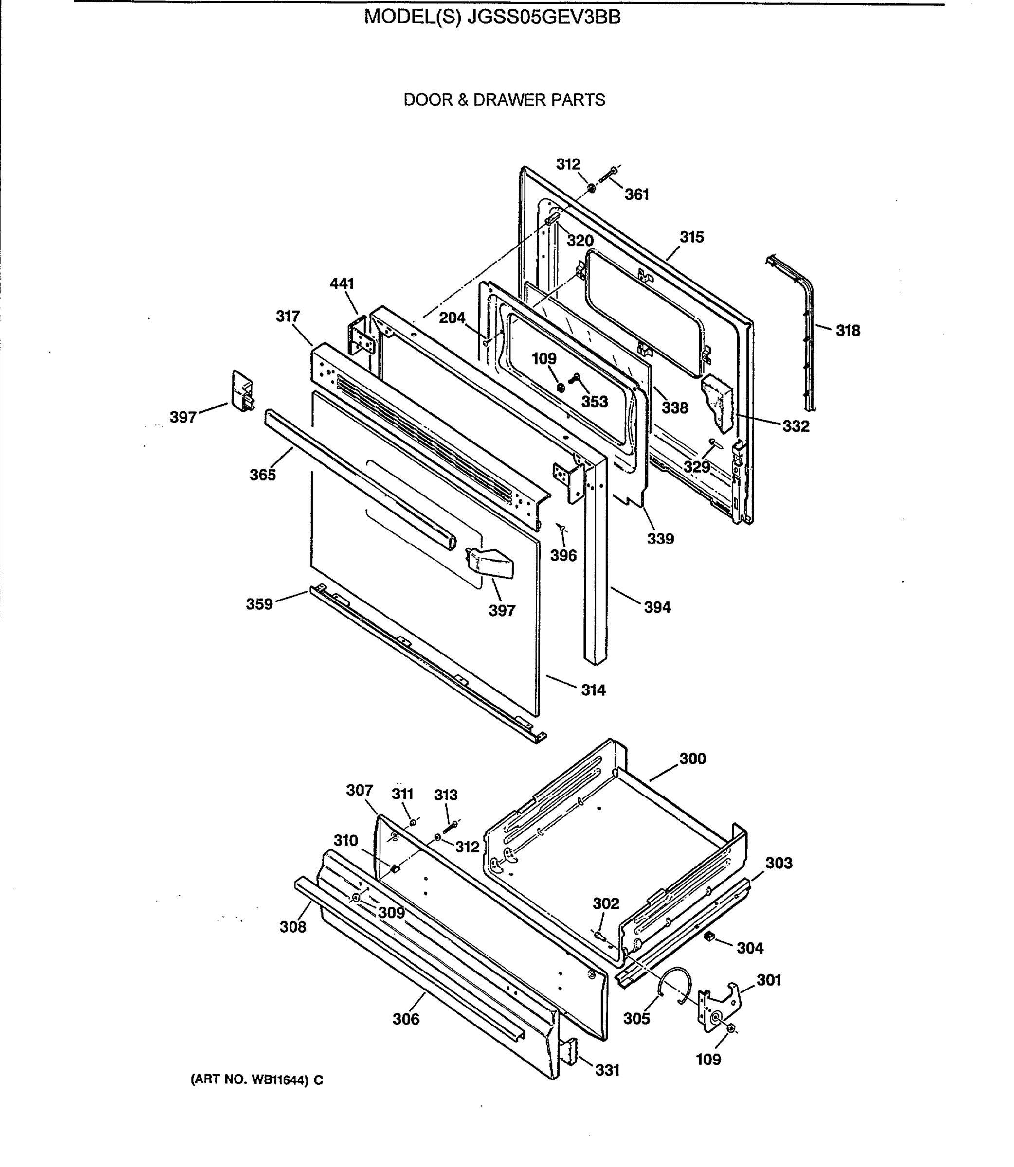 DOOR & DRAWER PARTS