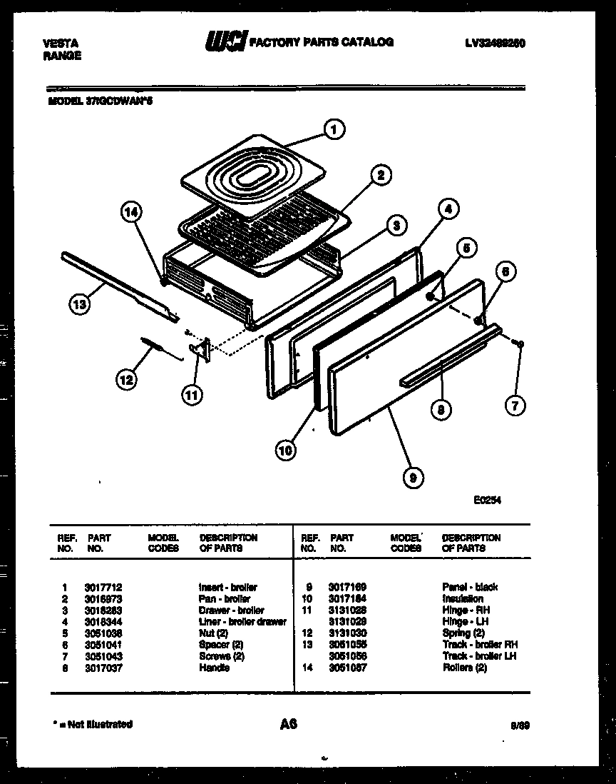 05 - BROILER DRAWER PARTS