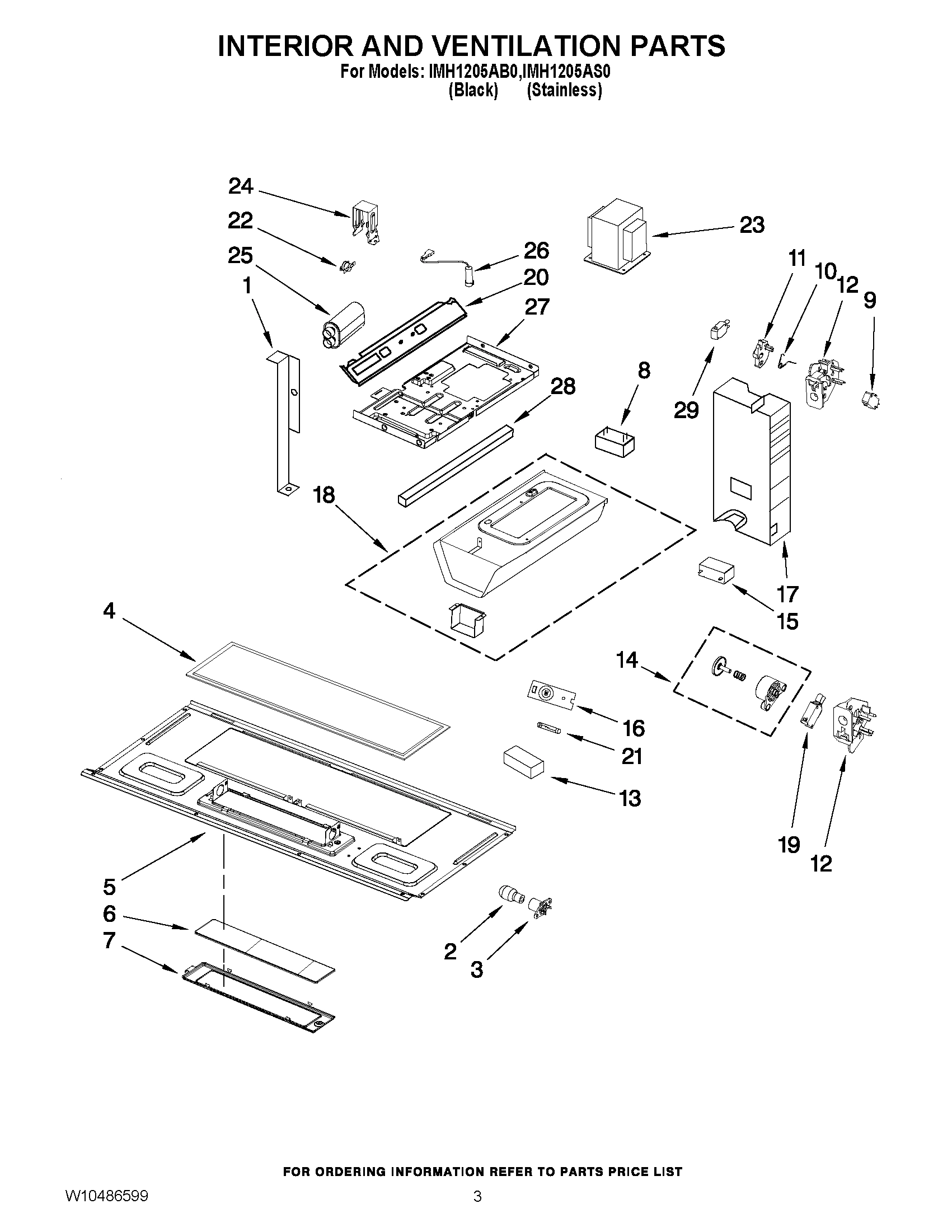 03 - INTERIOR AND VENTILATION PARTS