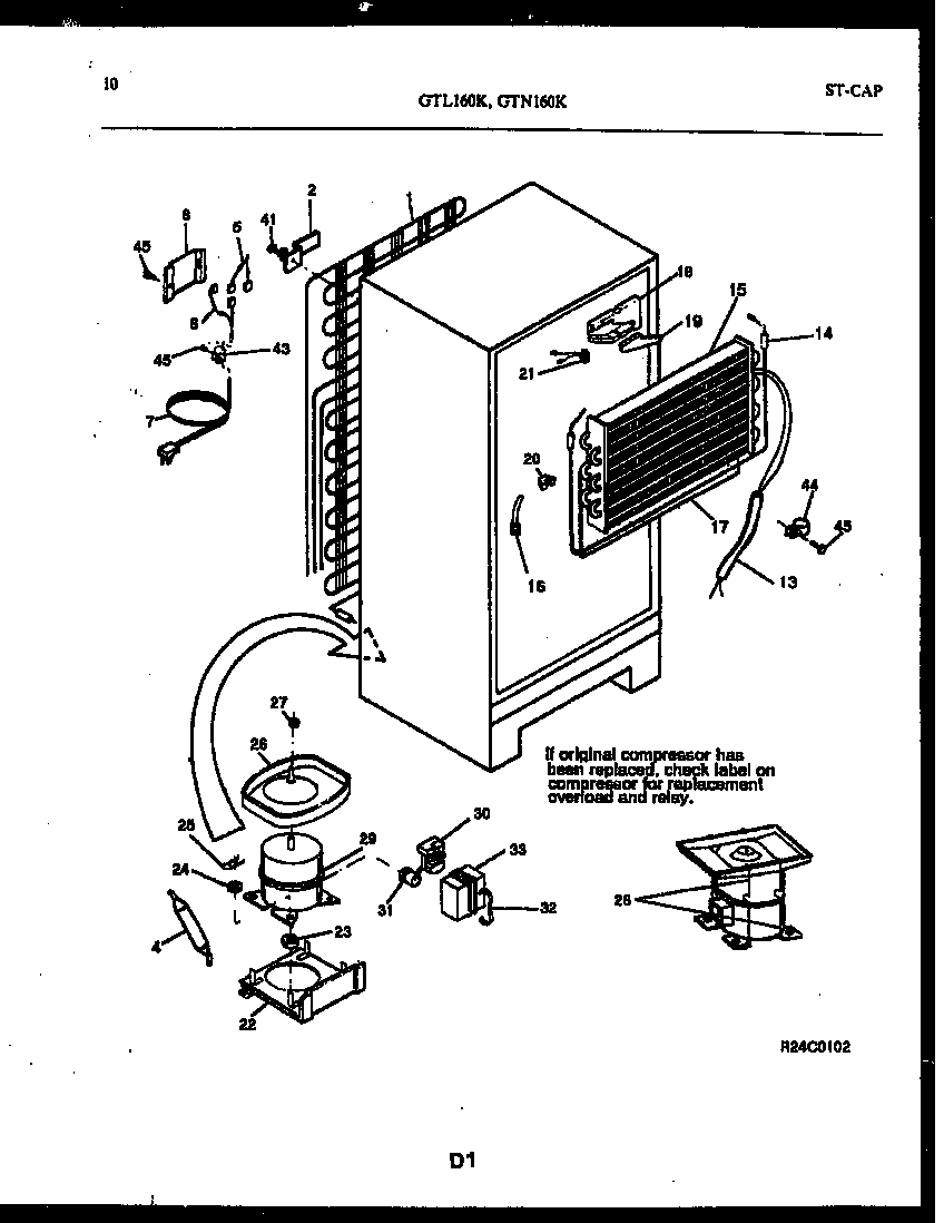 06 - SYSTEM AND AUTOMATIC DEFROST PARTS