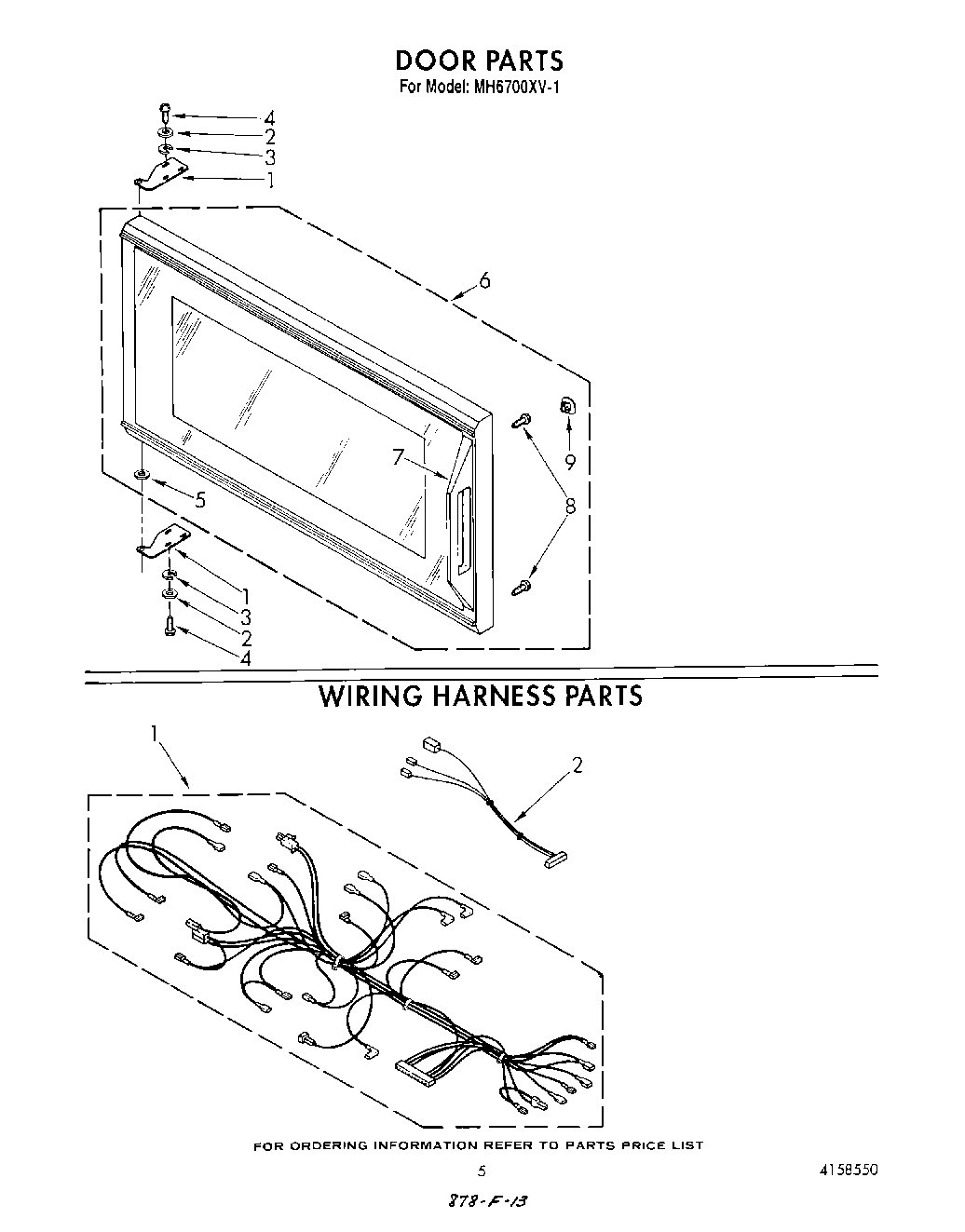 05 - DOOR , WIRING HARNESS , LIT/OPTIONAL