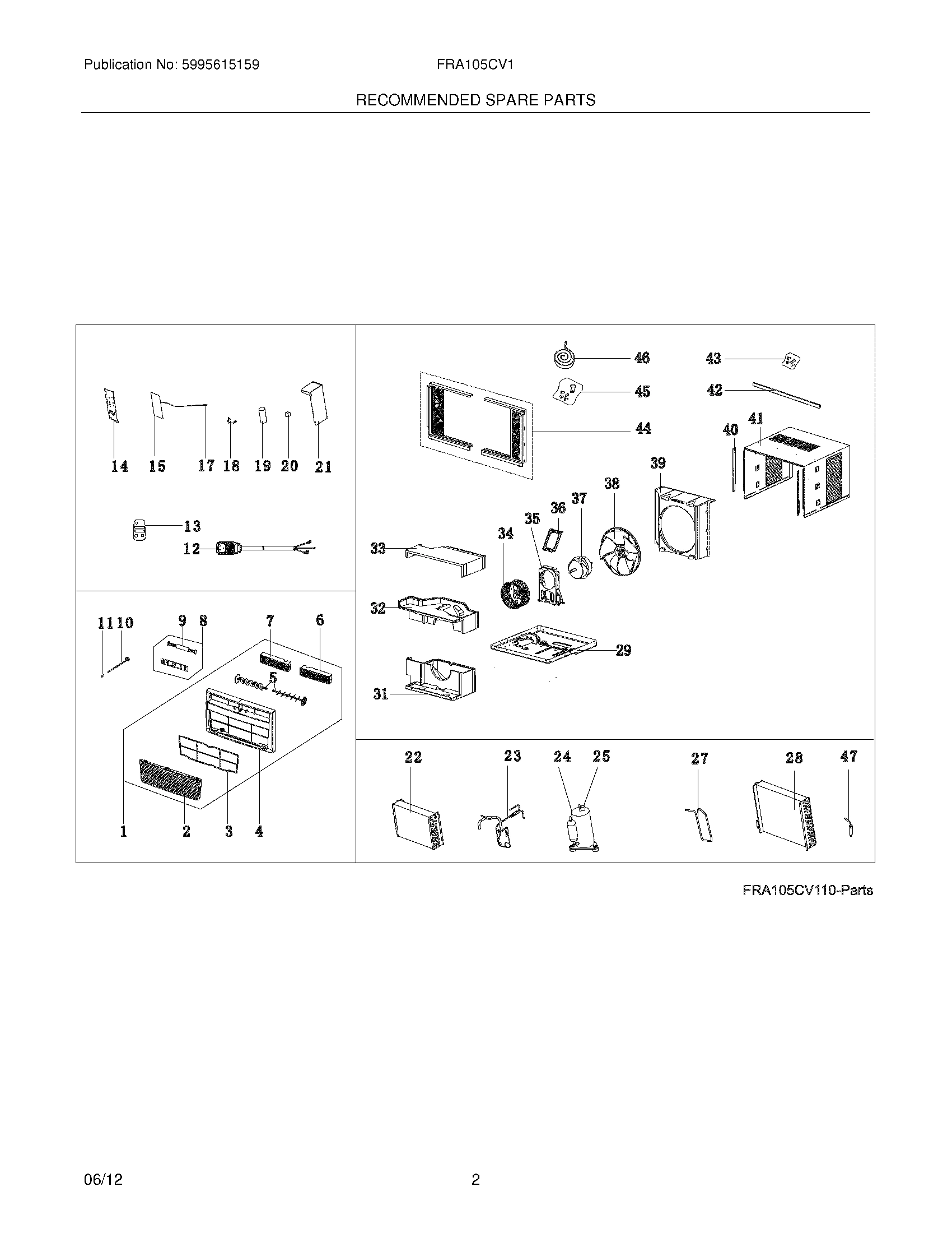 03 - RECOMMENDED SPARE PARTS