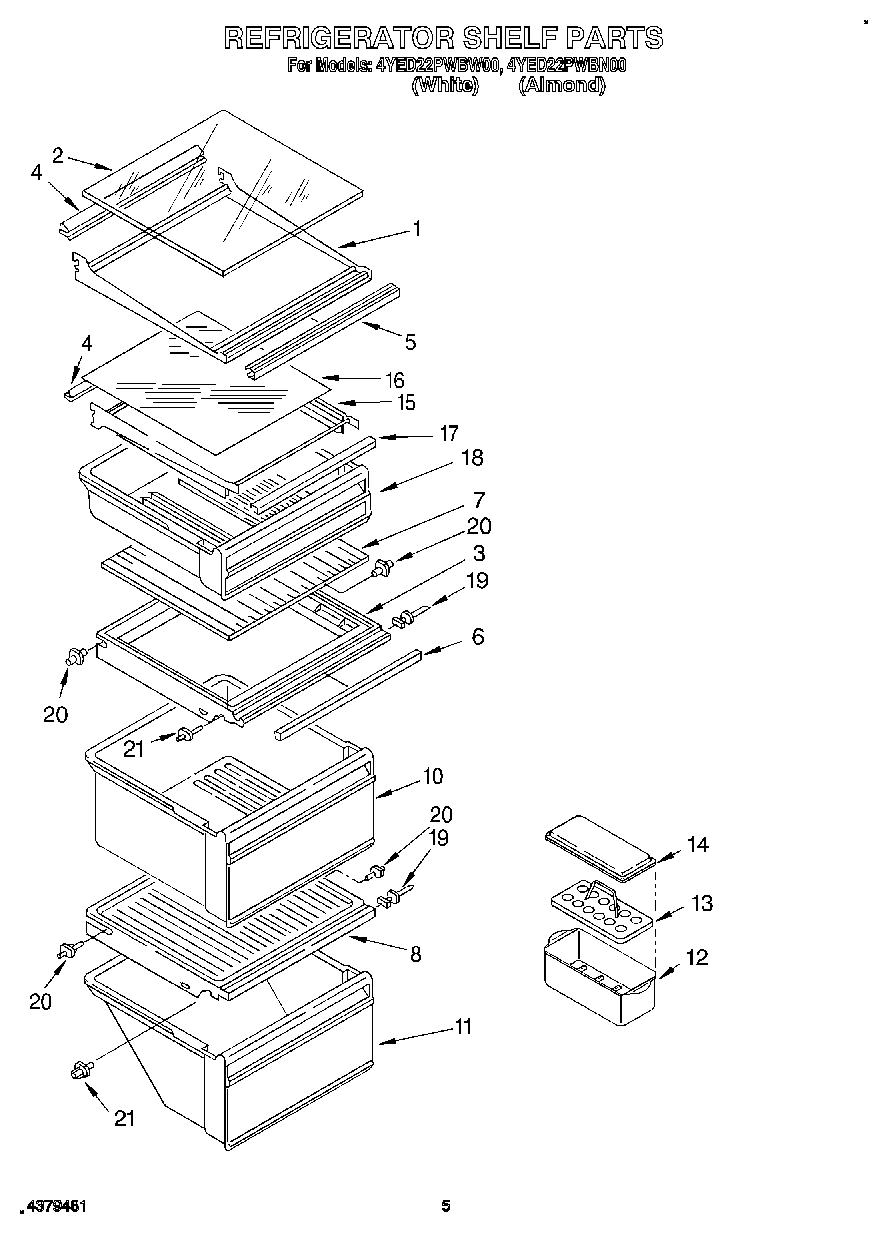04 - REFRIGERATOR SHELF
