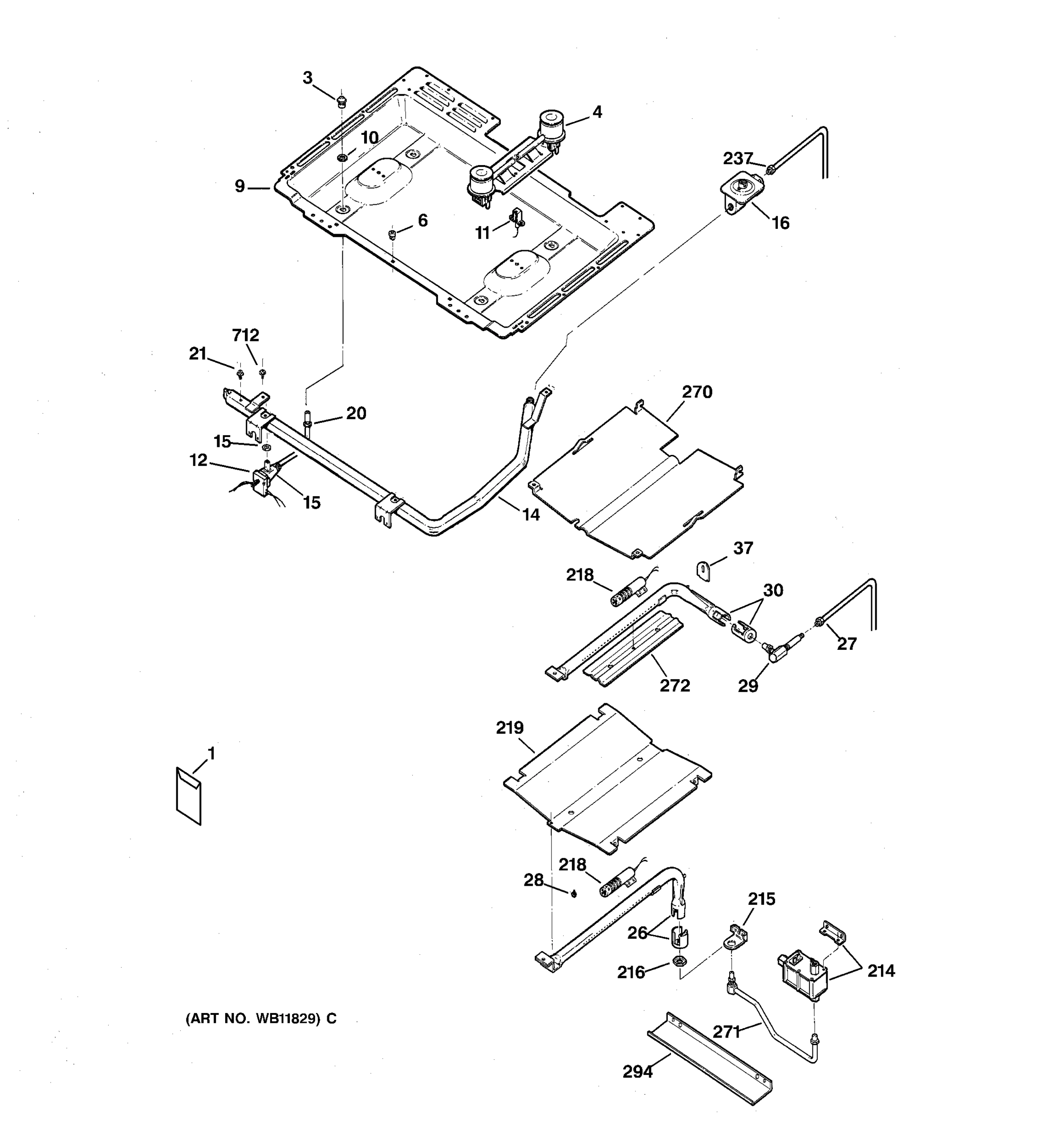 GAS & BURNER PARTS