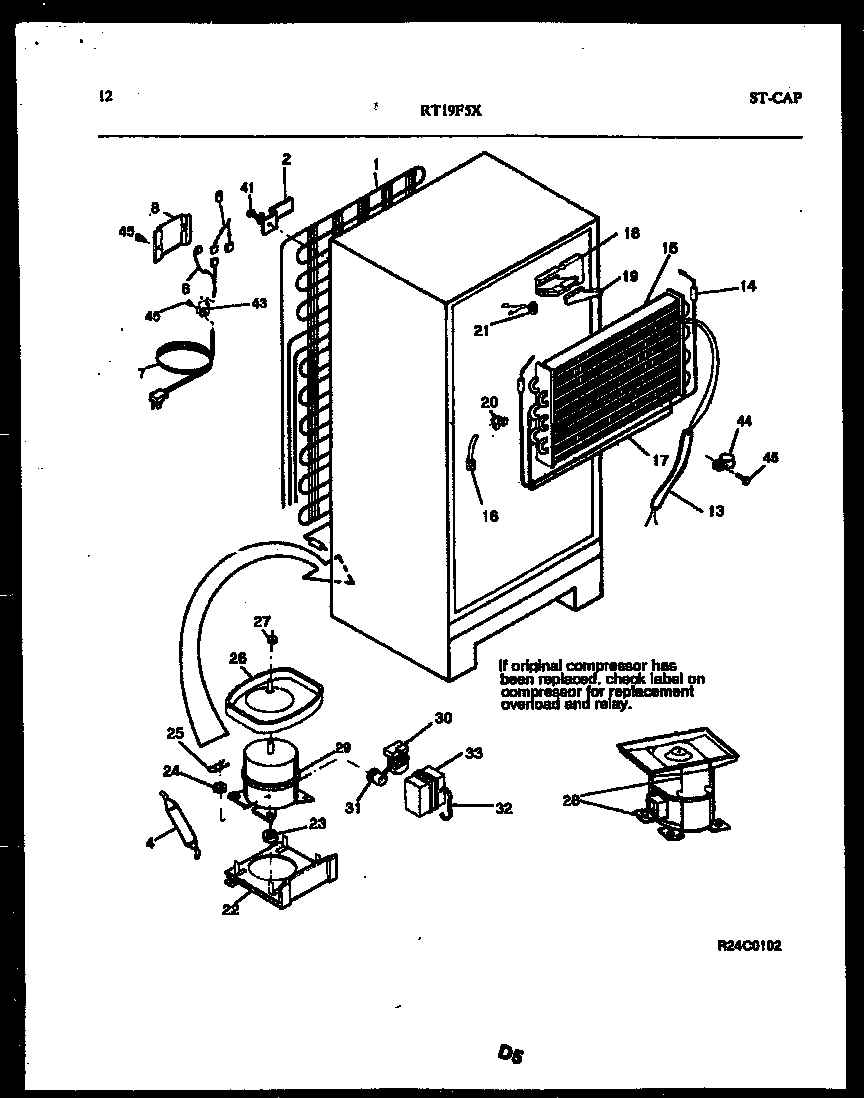 07 - SYSTEM AND AUTOMATIC DEFROST PARTS