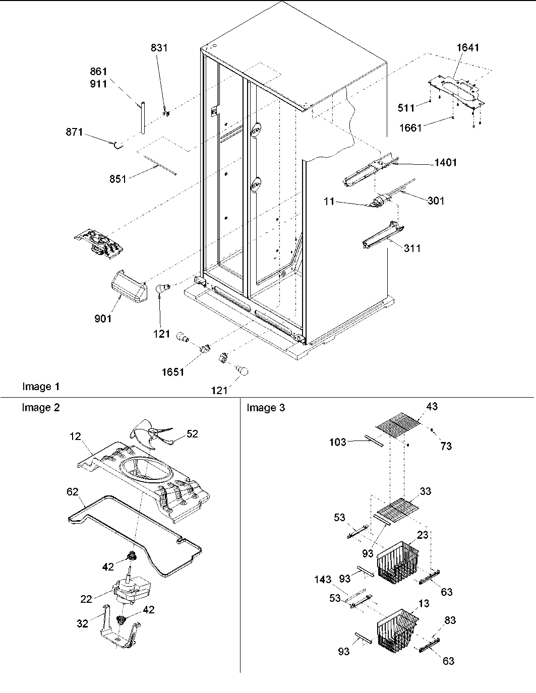 09 - Fz Shelving, Filter & Evap Fan Motor