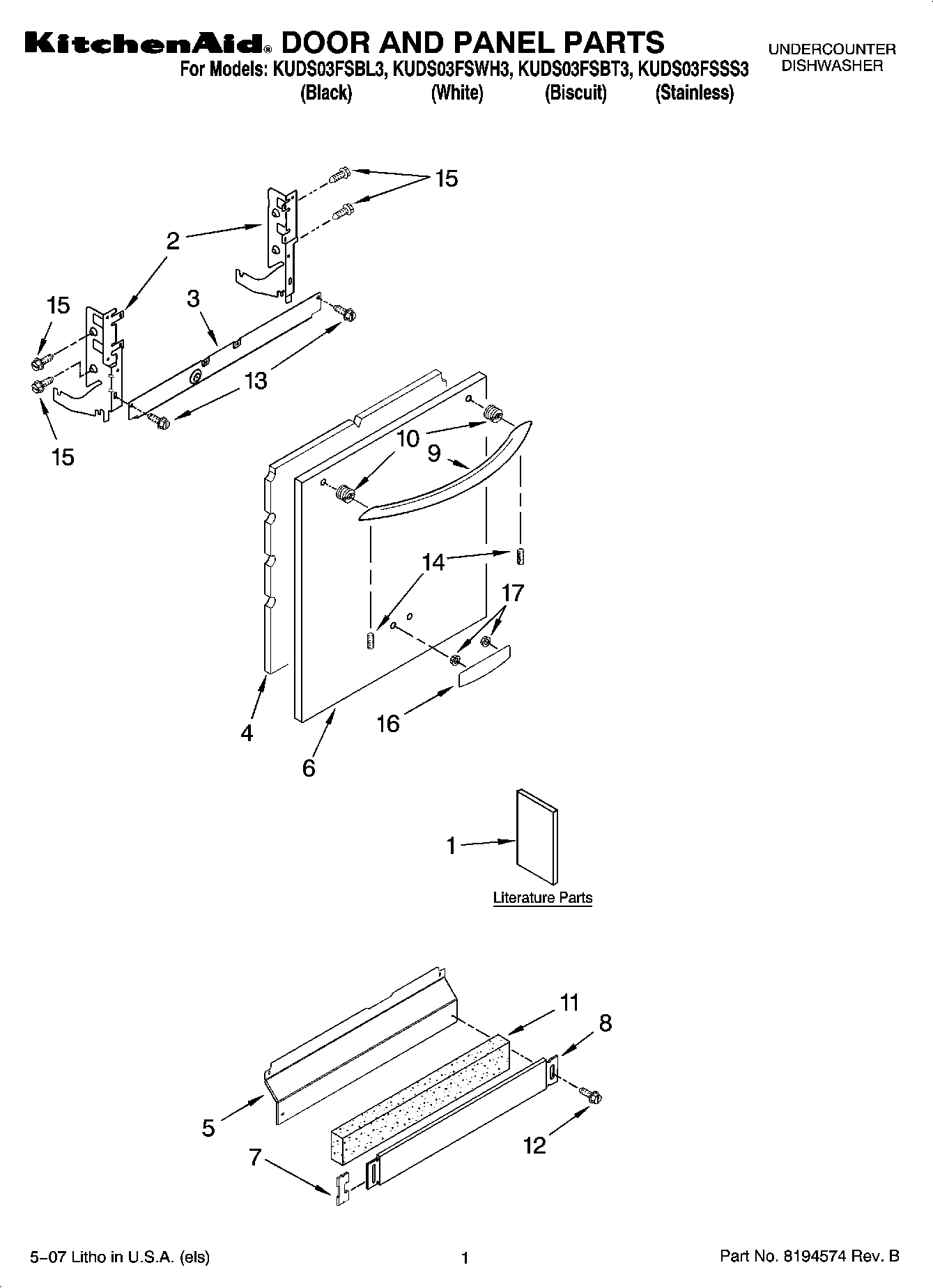 01 - DOOR AND PANEL PARTS