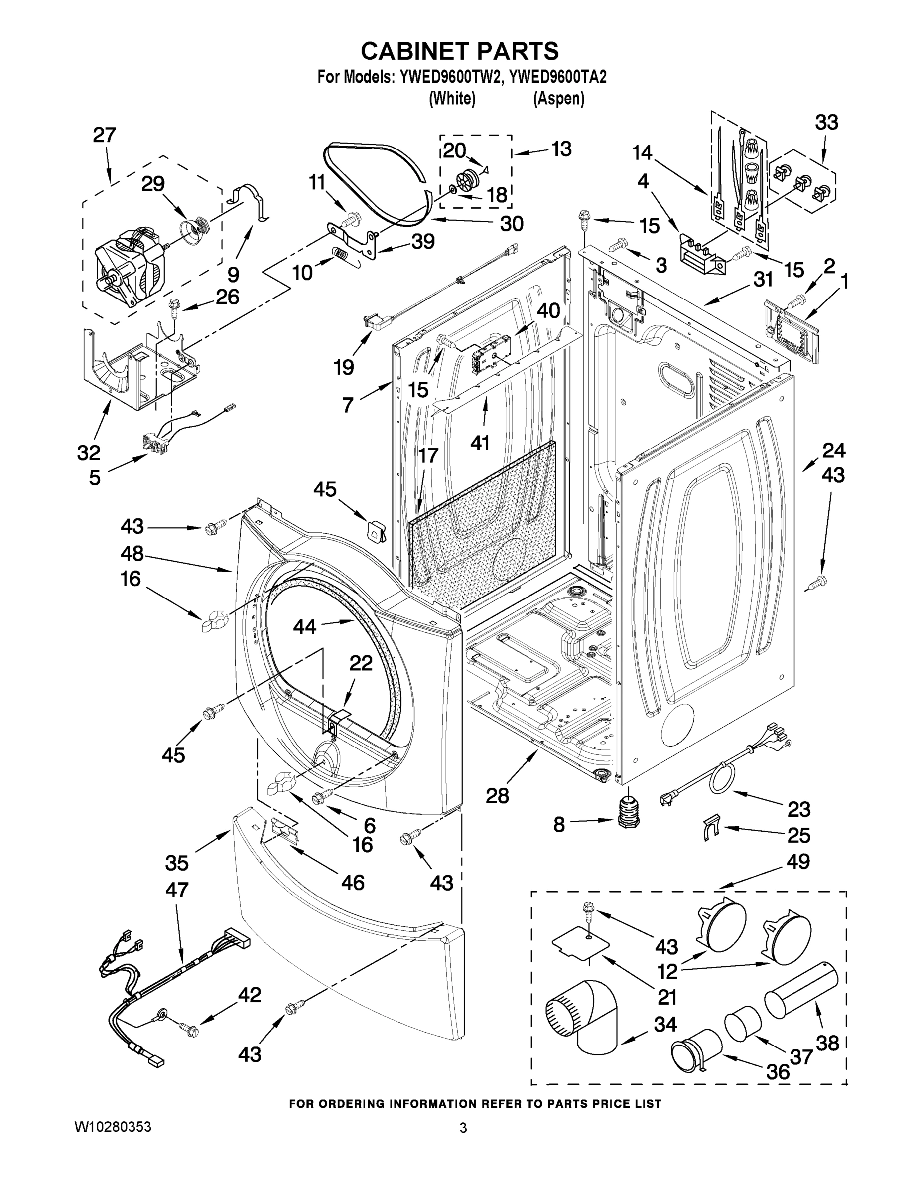 02 - CABINET PARTS